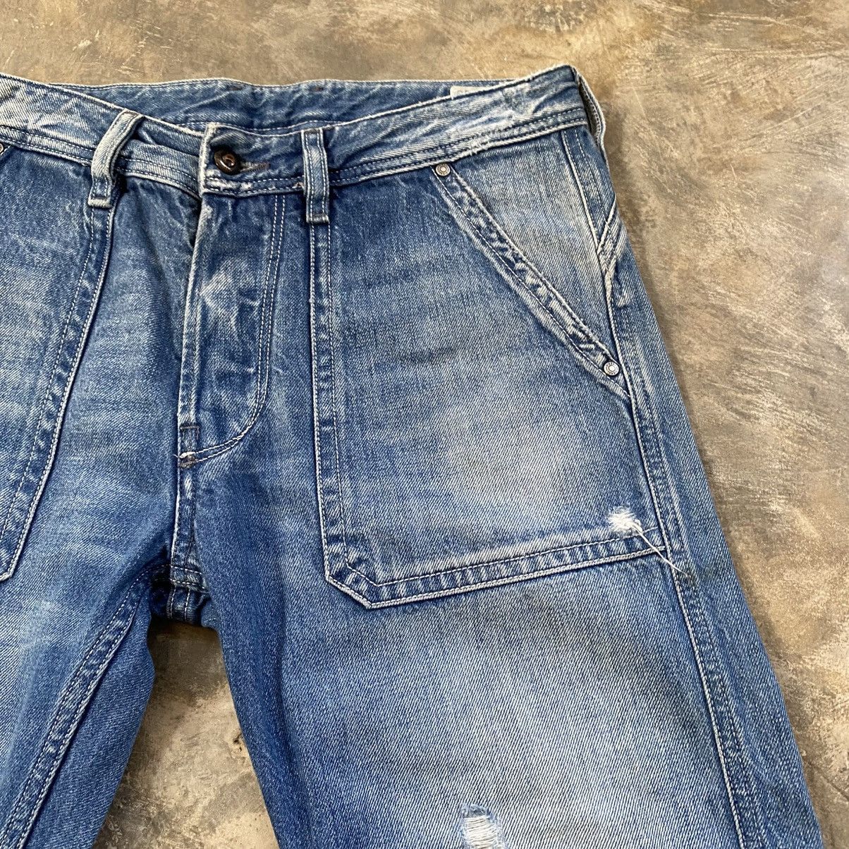Diesel Diesel Fatigue Ripped Jeans Size US 30 / EU 46 - 3 Thumbnail