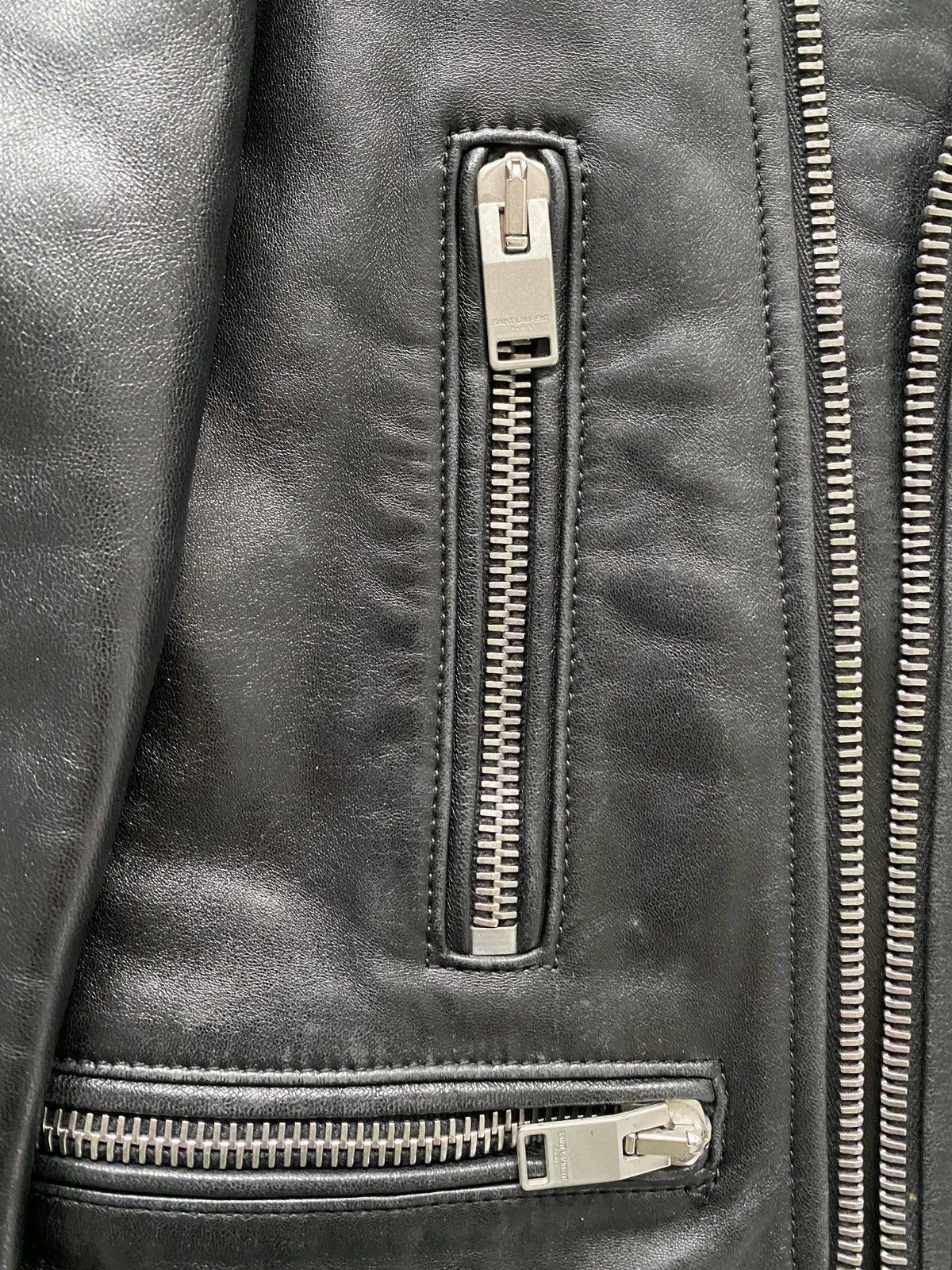 Saint Laurent Paris Saint Laurent Paris Leather Jacket FW 13 Size US M / EU 48-50 / 2 - 5 Thumbnail