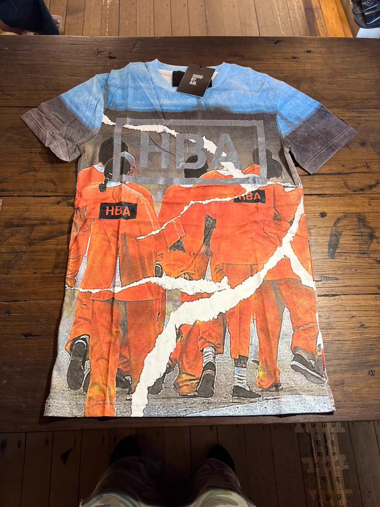 Hood By Air HBA HOOD BY AIR 15FW Yard Tee Ｑ25 Size US M / EU 48-50 / 2 - 1 Thumbnail