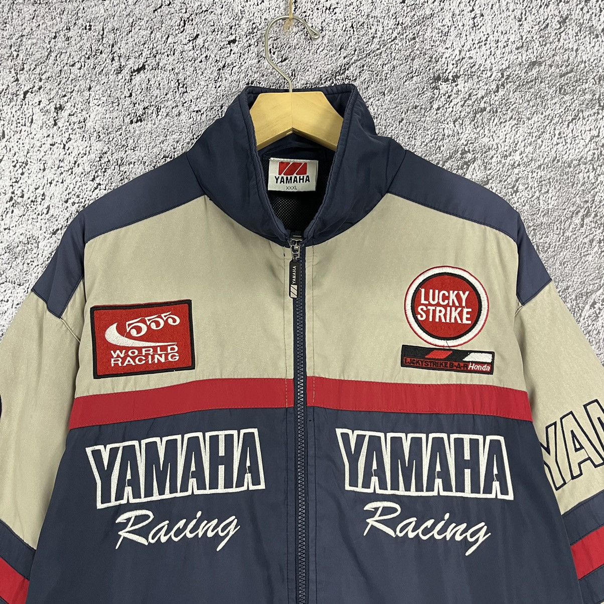 Vintage × Yamaha 💥VINTAGE💥 Yamaha 555 World Racing Sponsor Jacket Size US XXL / EU 58 / 5 - 3 Thumbnail
