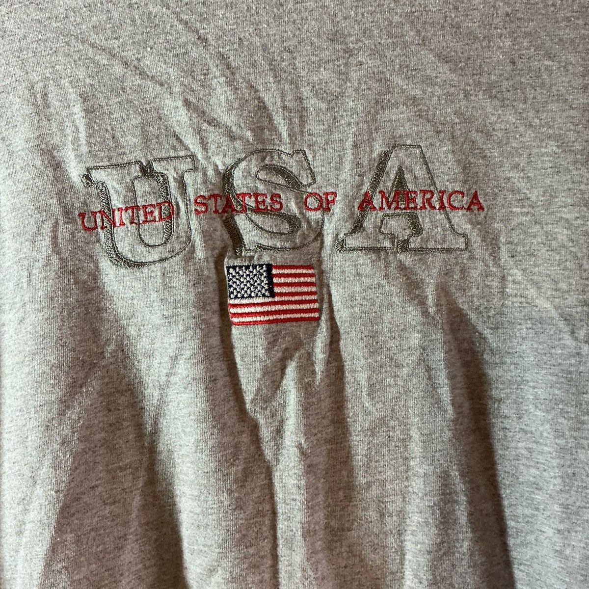 Other Vintage OVB Old Varsity Brand USA Gray Men's XL T-Shirt Size US XL / EU 56 / 4 - 2 Thumbnail