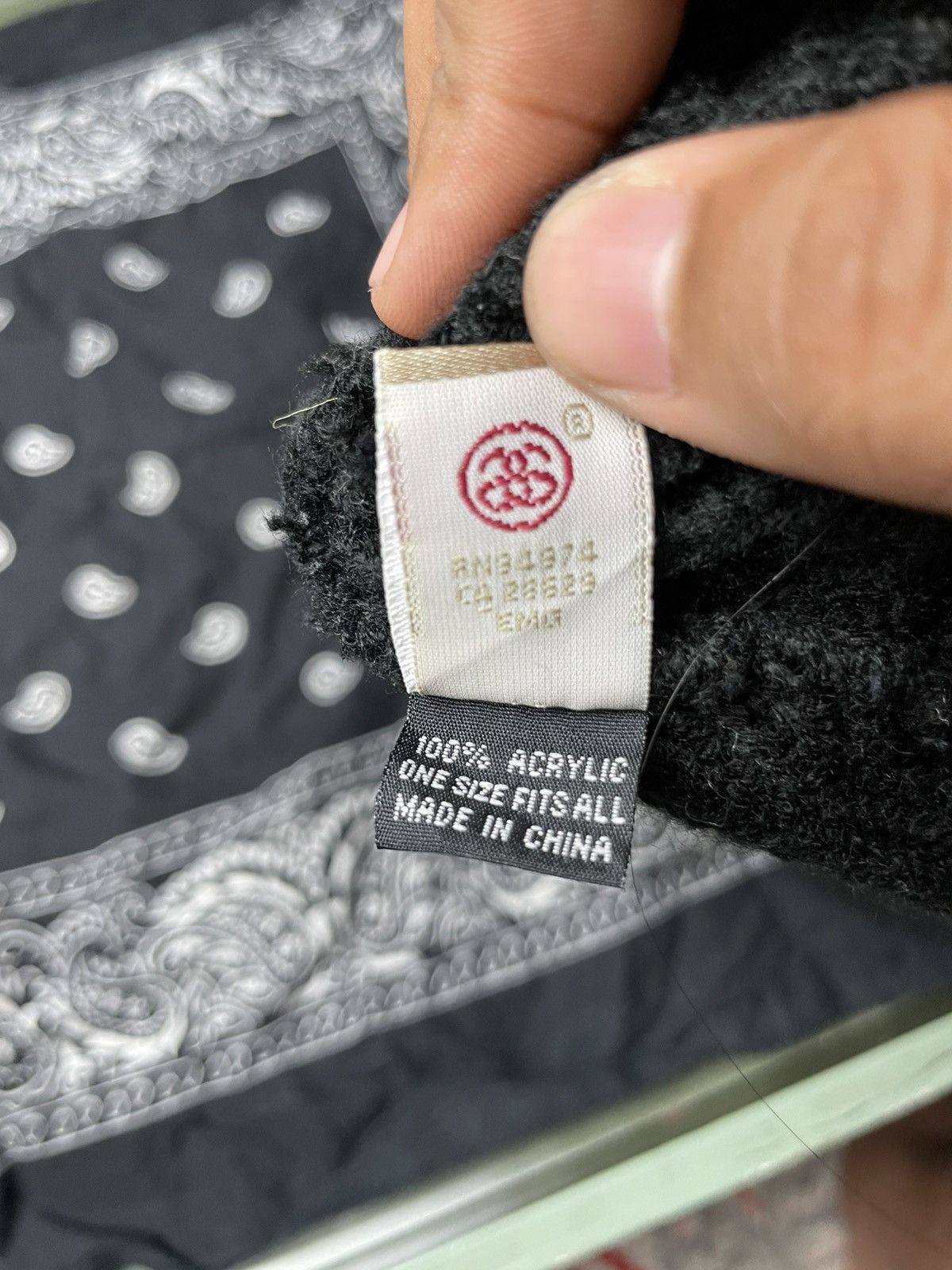 Stussy × Vintage Vintage 90s stussy long beanie Size ONE SIZE - 8 Thumbnail