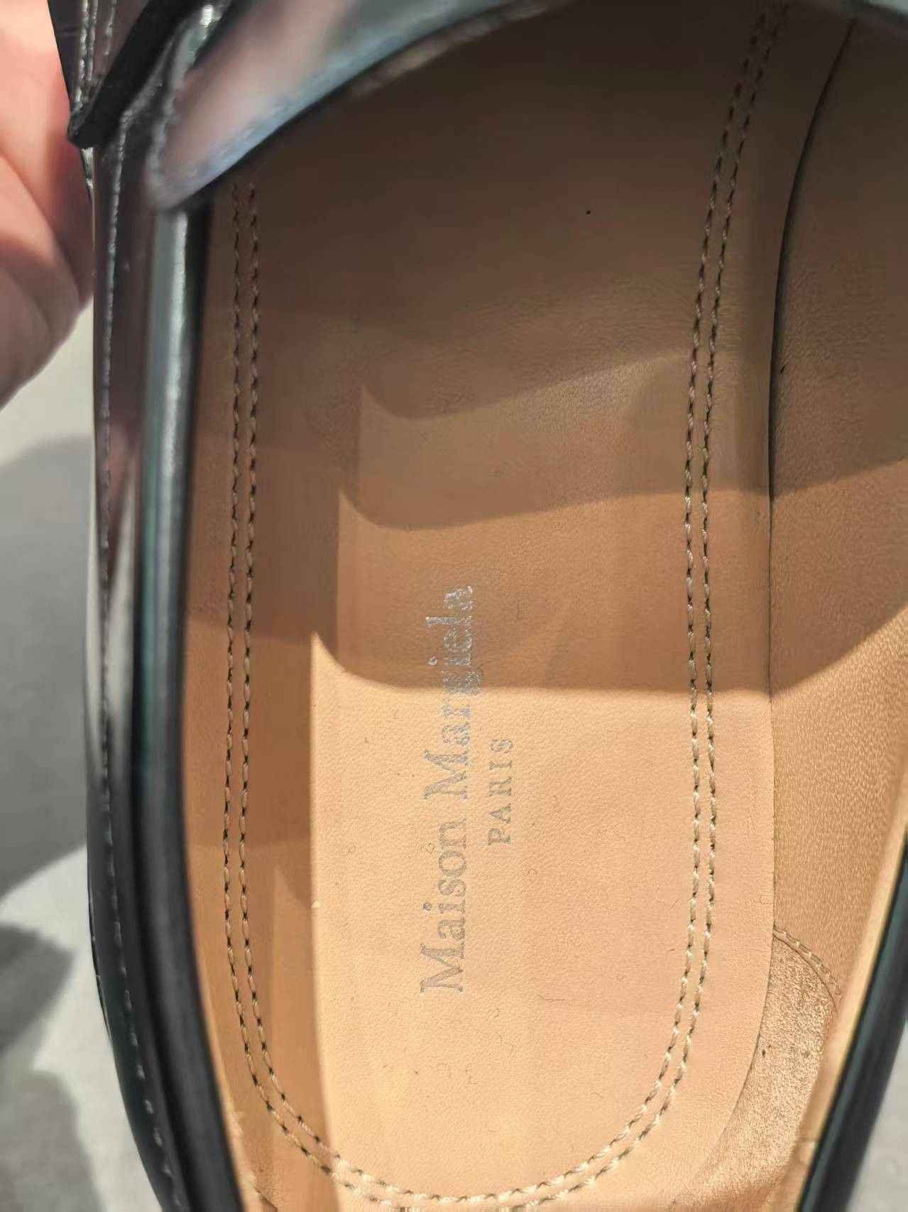 Maison Margiela No Box - MM Tabi loafers - Black, 36 Size US 6 / IT 36 - 7 Thumbnail