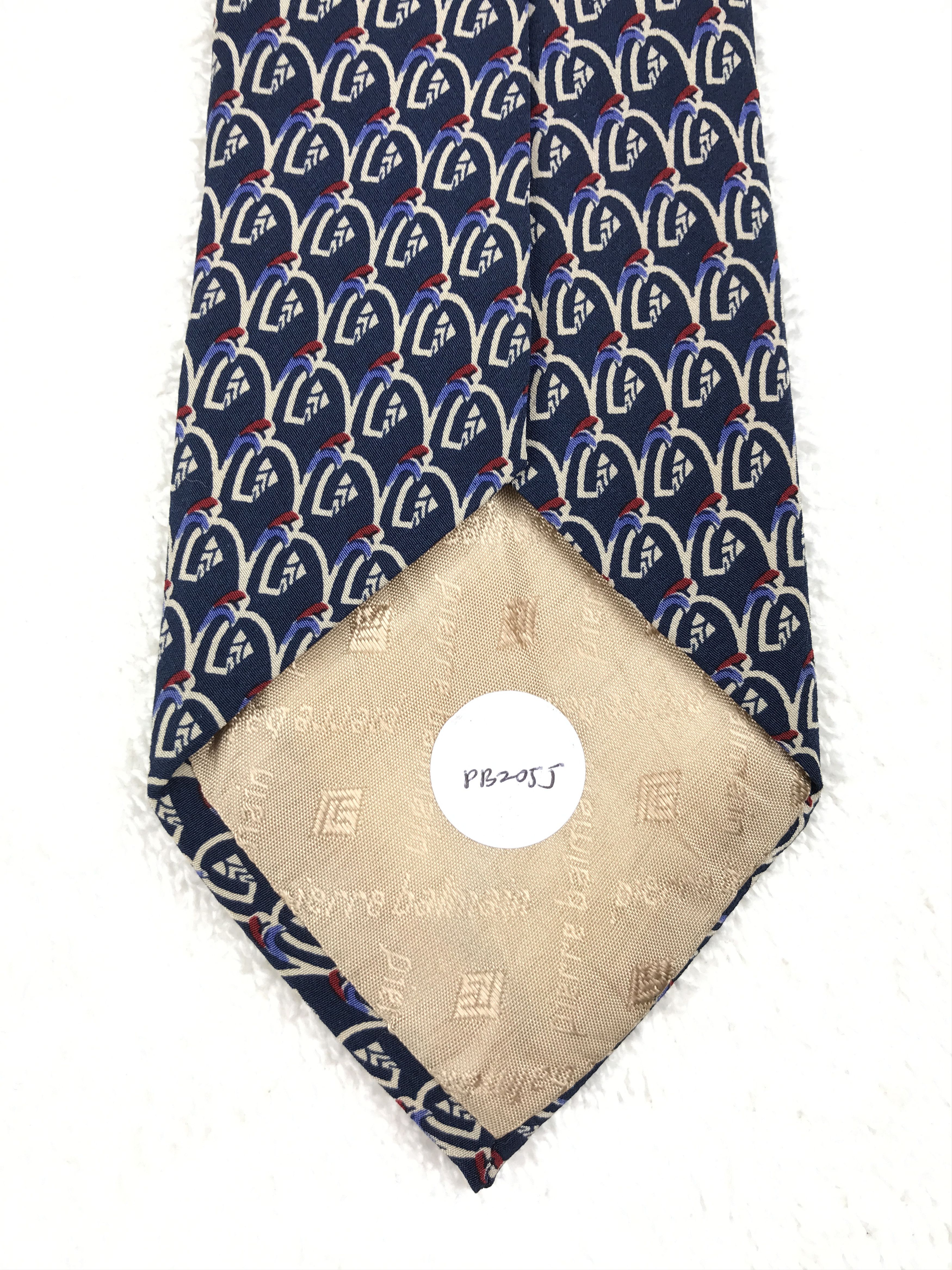 Designer × Pierre Balmain × Vintage Vintage Pierre Balmain Silk Necktie Size ONE SIZE - 7 Thumbnail