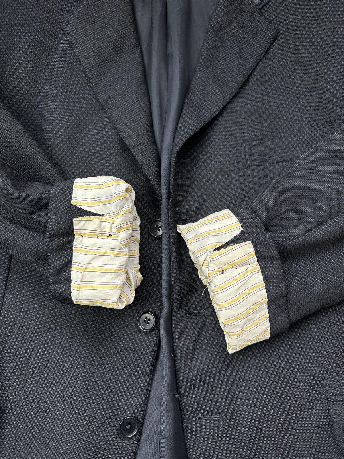 Isaia Vintage ISAIA Suit Set Jacket & Pants Size 54R - 13 Thumbnail