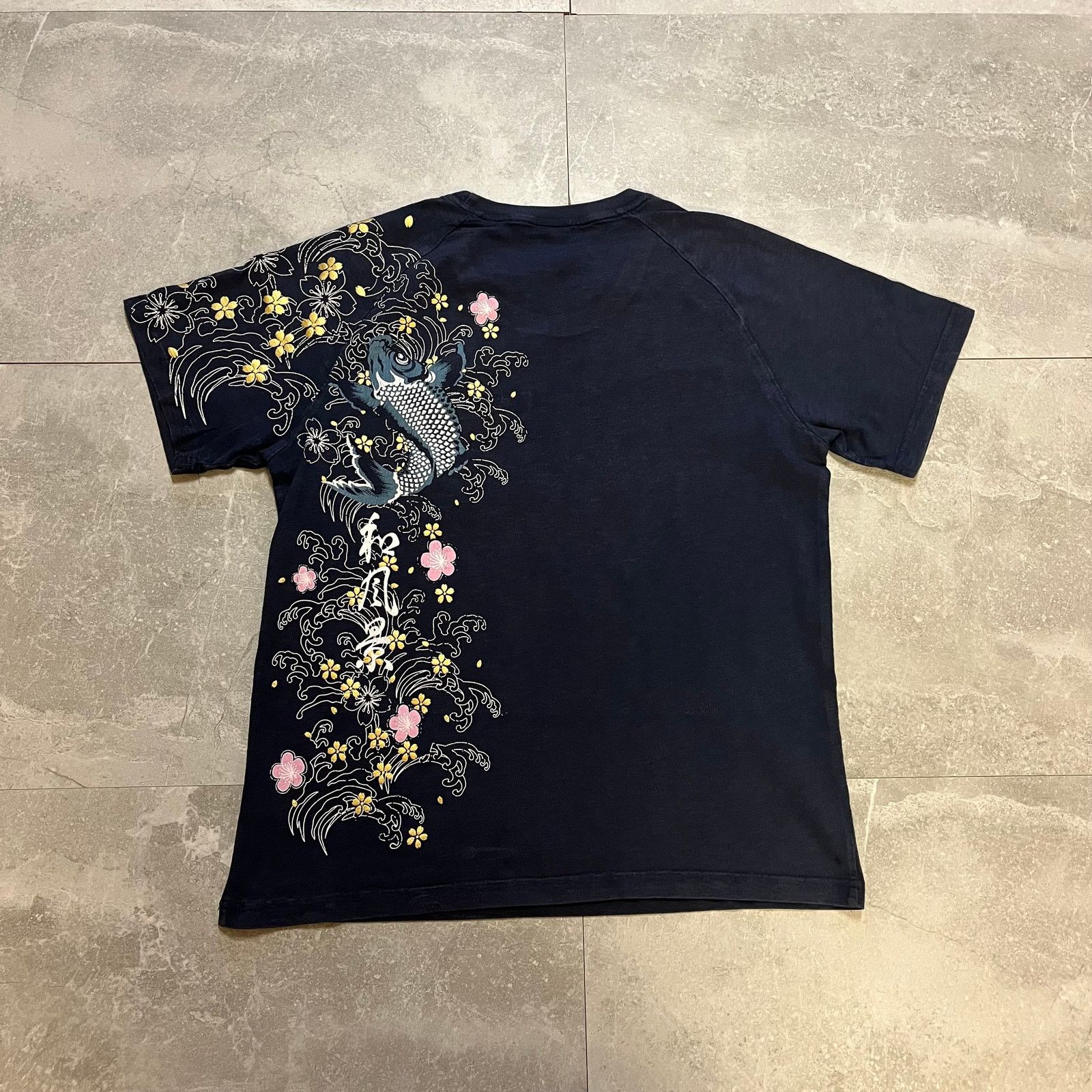 JNCO Vintage All-Over Print COI Graphic T-Shirt – Size Large Size US L / EU 52-54 / 3 - 2 Thumbnail