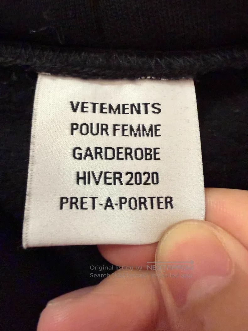 Vetements VETEMENTS President Hoodie Size US M / EU 48-50 / 2 - 3 Thumbnail