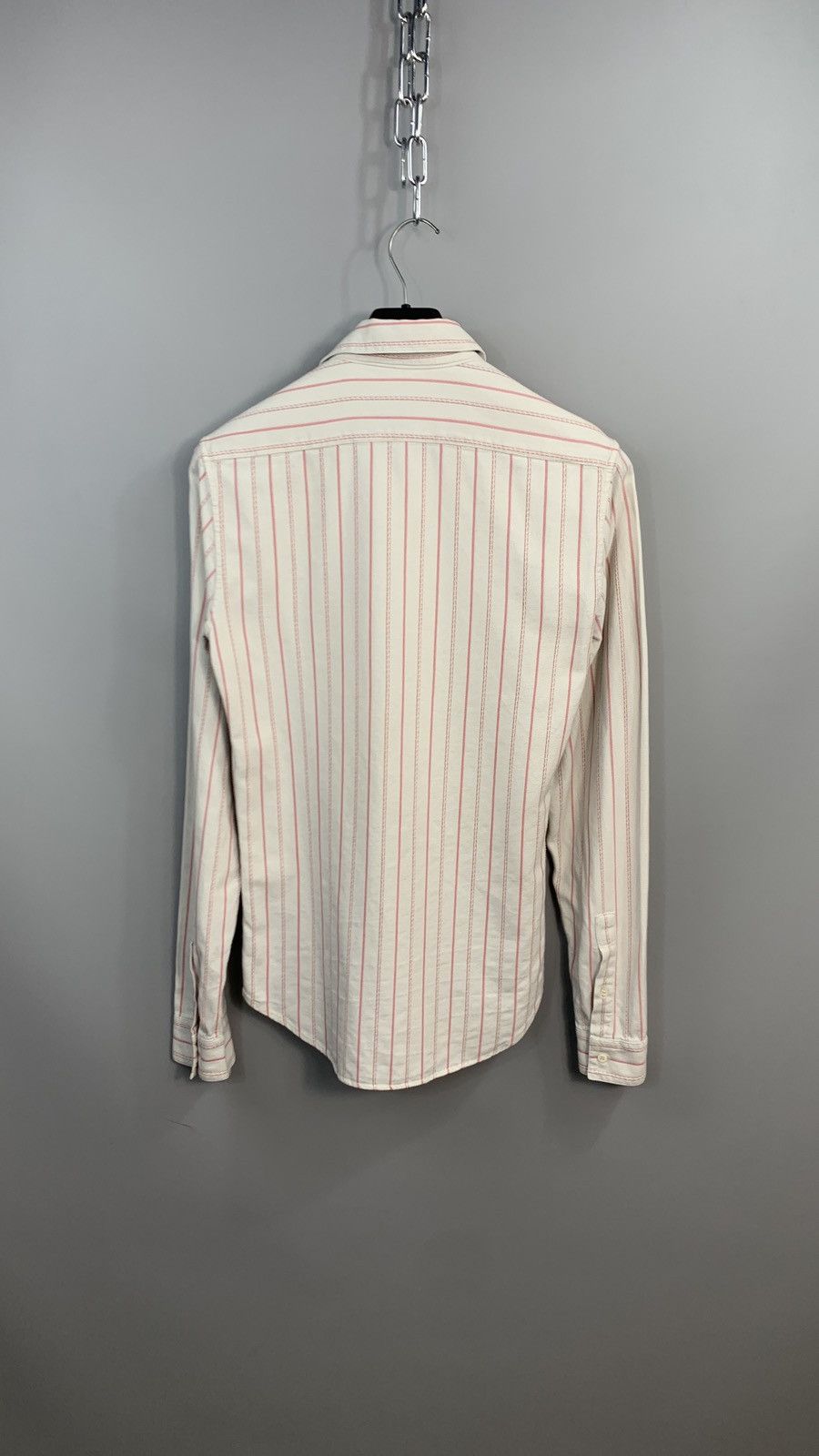 Miu Miu Rare Miu Miu Y2K Archive Shirt button up pink– 39 Size Size M / US 6-8 / IT 42-44 - 11 Thumbnail