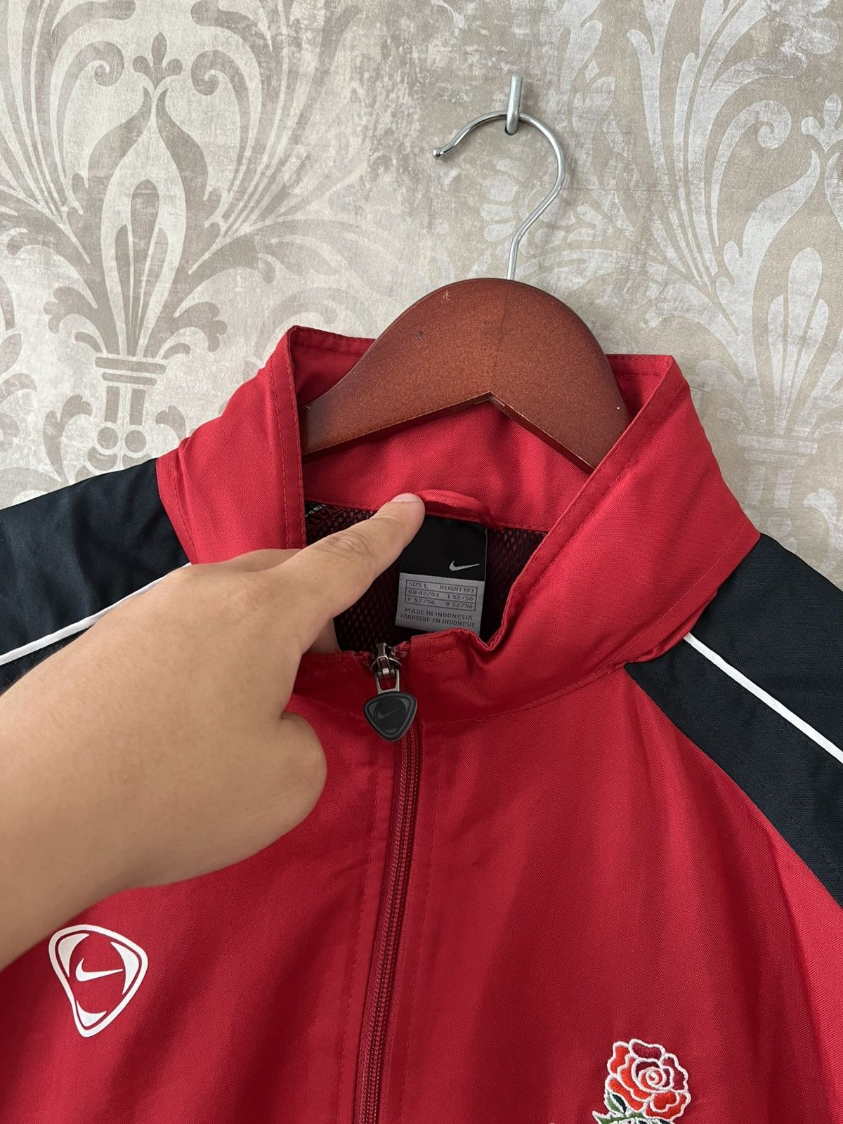 Nike Vintage Nike Community Rugby Trainer Jacket nylon Size US L / EU 52-54 / 3 - 6 Thumbnail