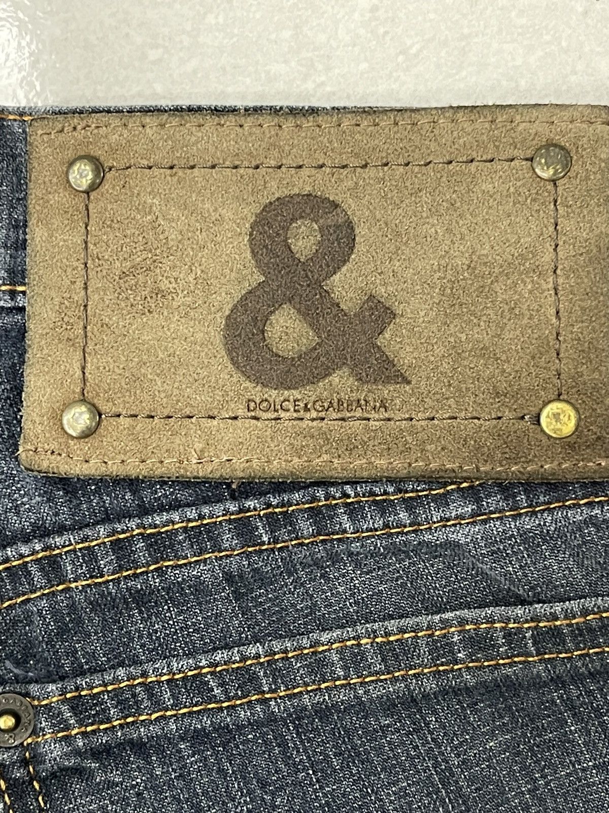 Dolce & Gabbana Dolce & Gabbana Blue Wash Distressed Denim Size US 30 / EU 46 - 17 Thumbnail