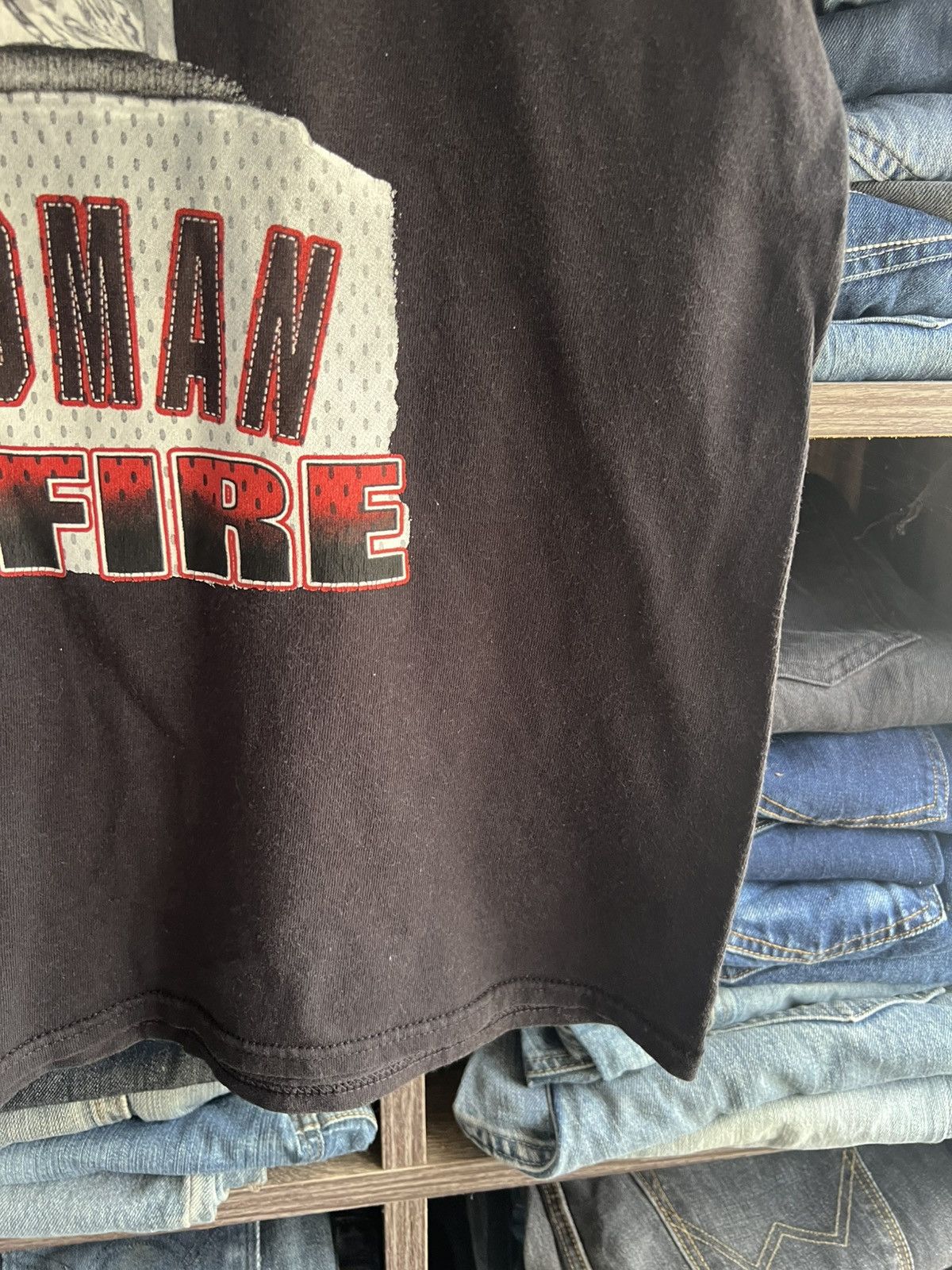 Vintage 🔥Vintage Birdman On Fire Tee Size US M / EU 48-50 / 2 - 7 Thumbnail