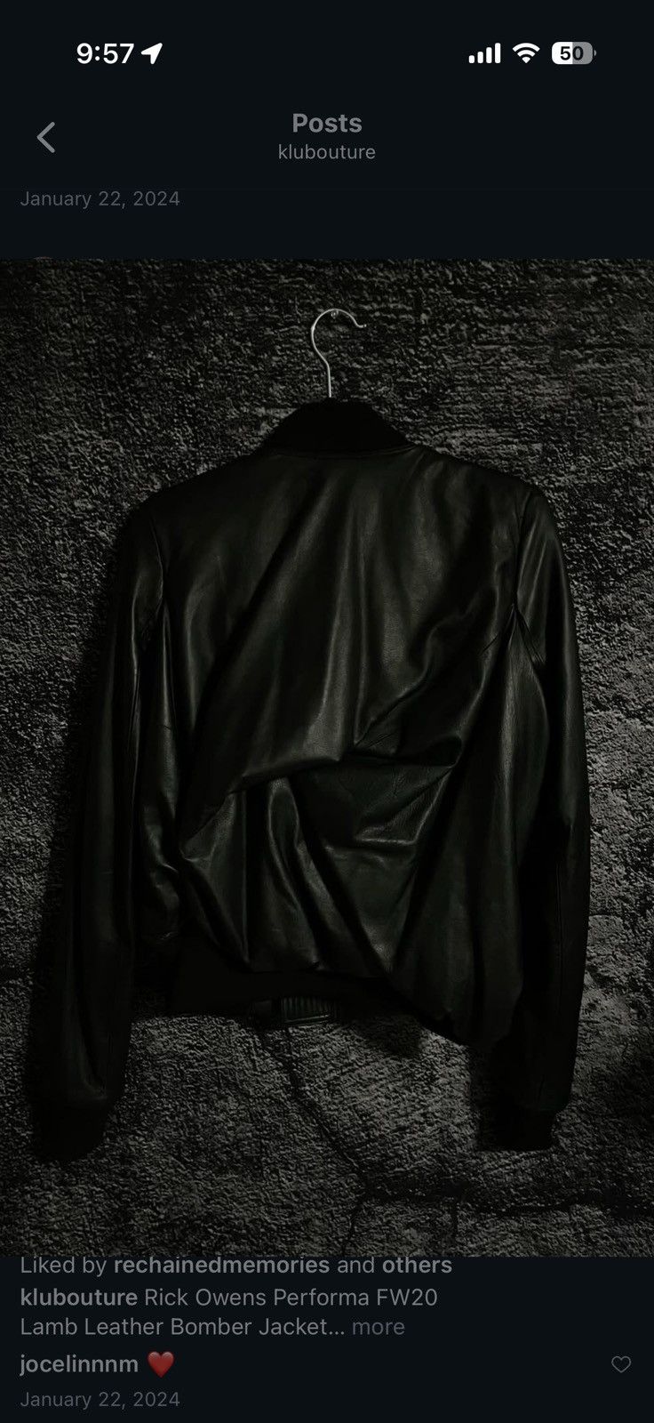 Rick Owens Rick owens performa fw20 Size S / US 4 / IT 40 - 2 Thumbnail