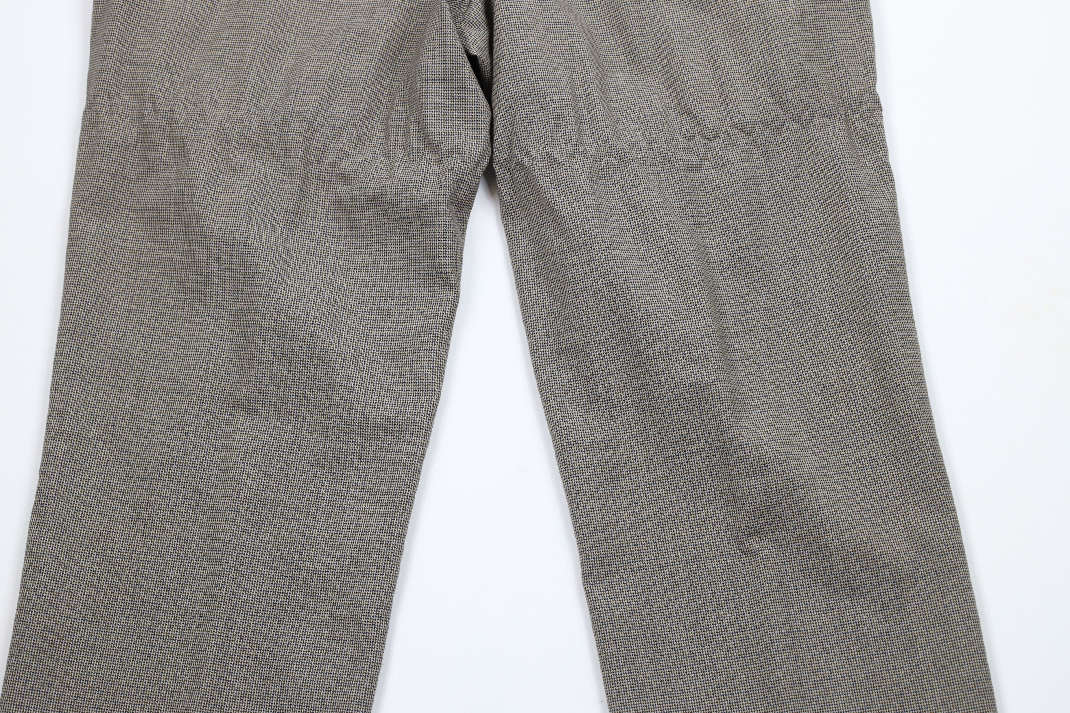 Tommy Hilfiger × Vintage Vintage 90s Tommy Hilfiger Cuffed Houndstooth Chino Pants Size US 34 / EU 50 - 11 Thumbnail