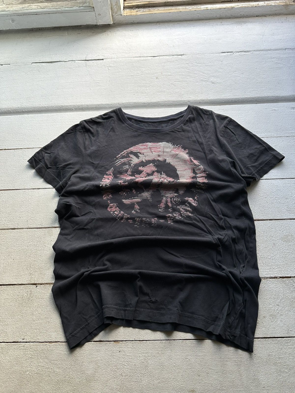 Diesel 🚨DIESEL AVANT GARDE ARCHIVE VINTAGE BIG LOGO T-SHIRT Y2K TEE Size US L / EU 52-54 / 3 - 1 Thumbnail