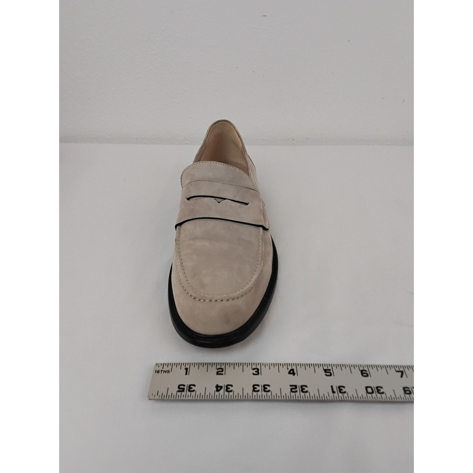 Stuart Weitzman Stuart Weitzman Suede Loafers Women's 10.5M Gray Slip On Size US 10.5 / IT 40.5 - 17 Thumbnail