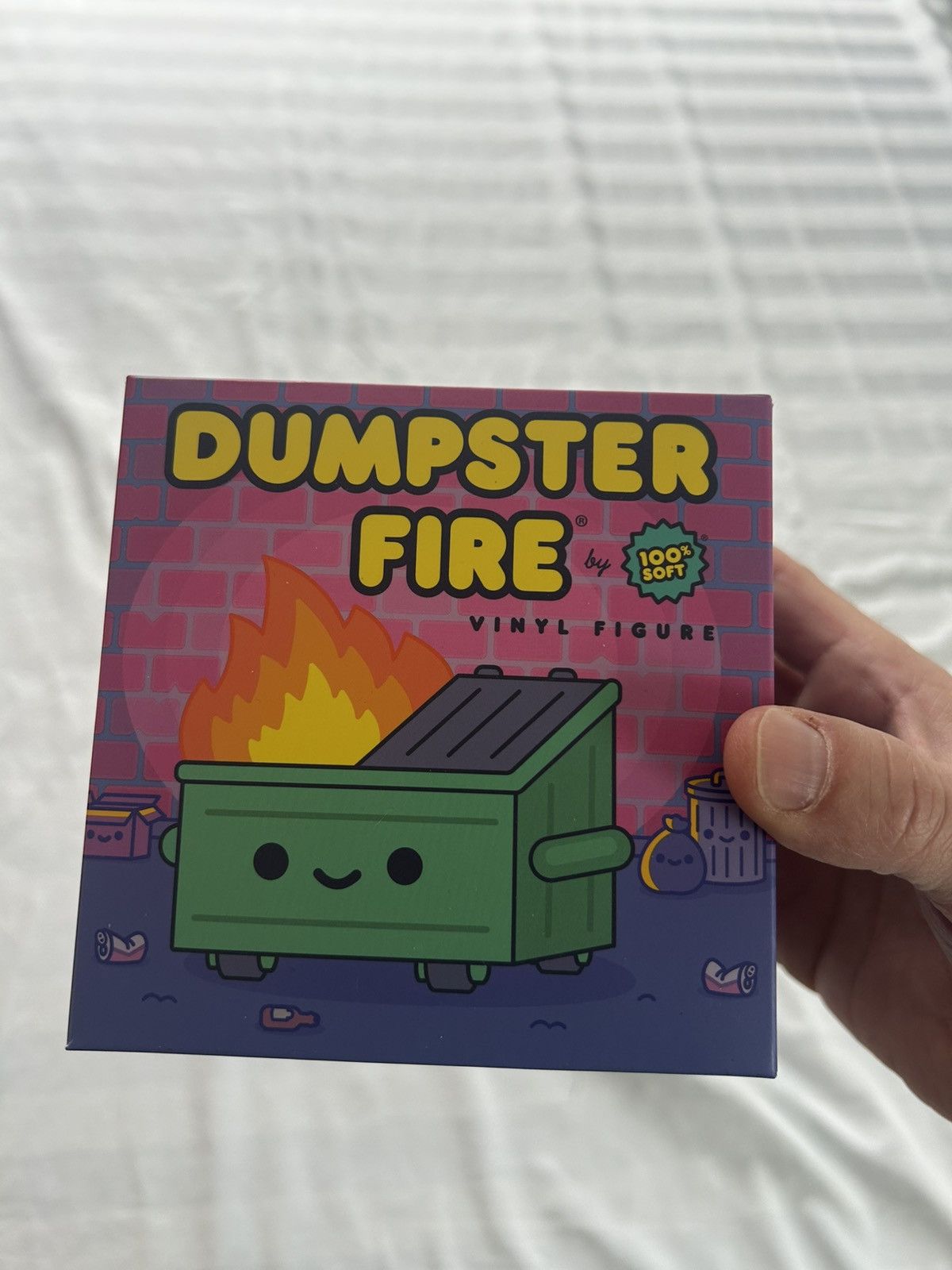 Medicom Toy Dumpster Fire vinyl collectable. Size ONE SIZE - 1 Thumbnail