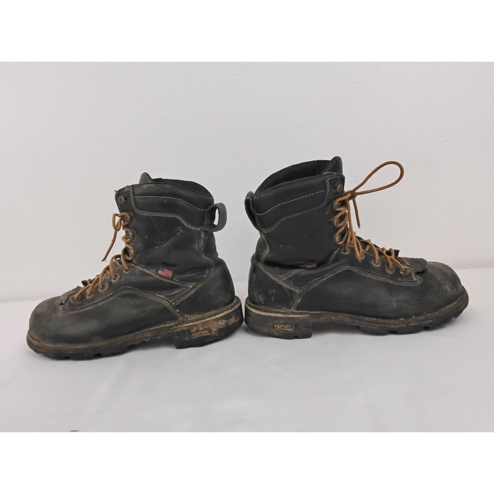 Danner Danner Quarry USA 8 Work Boot Men 9.5 Black Leather Goretex Size US 9 / EU 42 - 7 Thumbnail