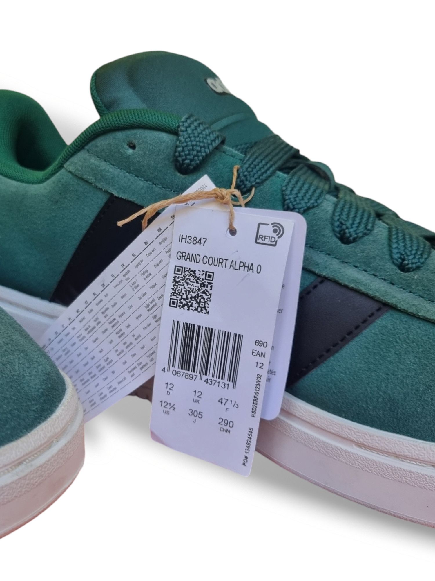 Adidas Adidas Grand Court Alpha 0 Size US 12.5 / EU 45-46 - 2 Thumbnail