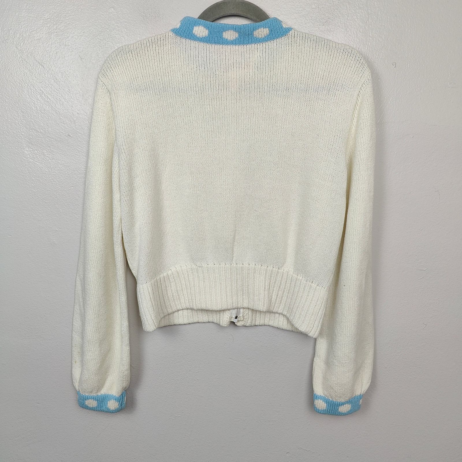 Other Vintage Tennisknit by Hampton Court Cardigan Sweater Medium Size M / US 6-8 / IT 42-44 - 6 Thumbnail