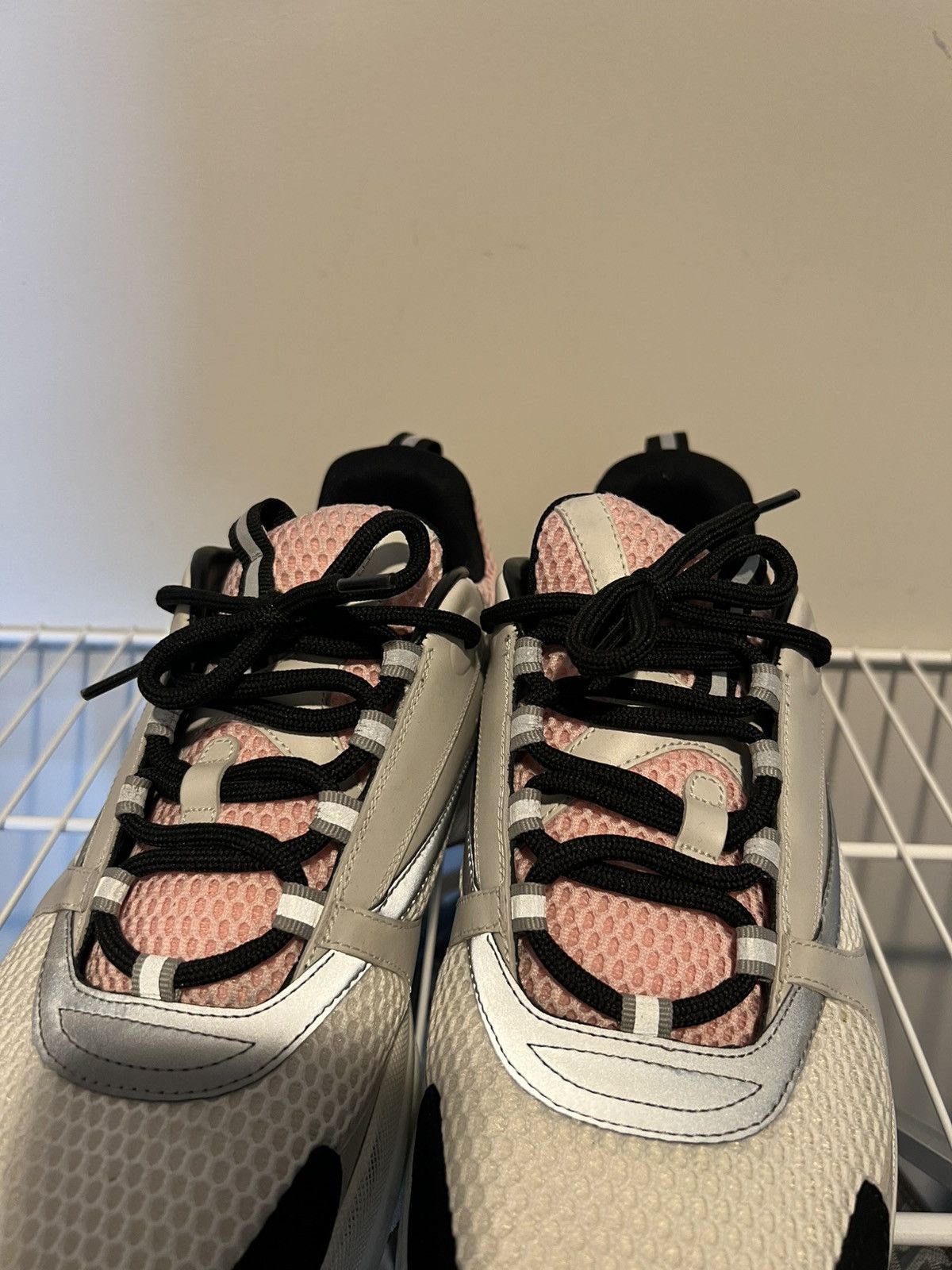 Dior Dior B22 Pale Pink Grey Size US 12 / EU 45 - 11 Thumbnail