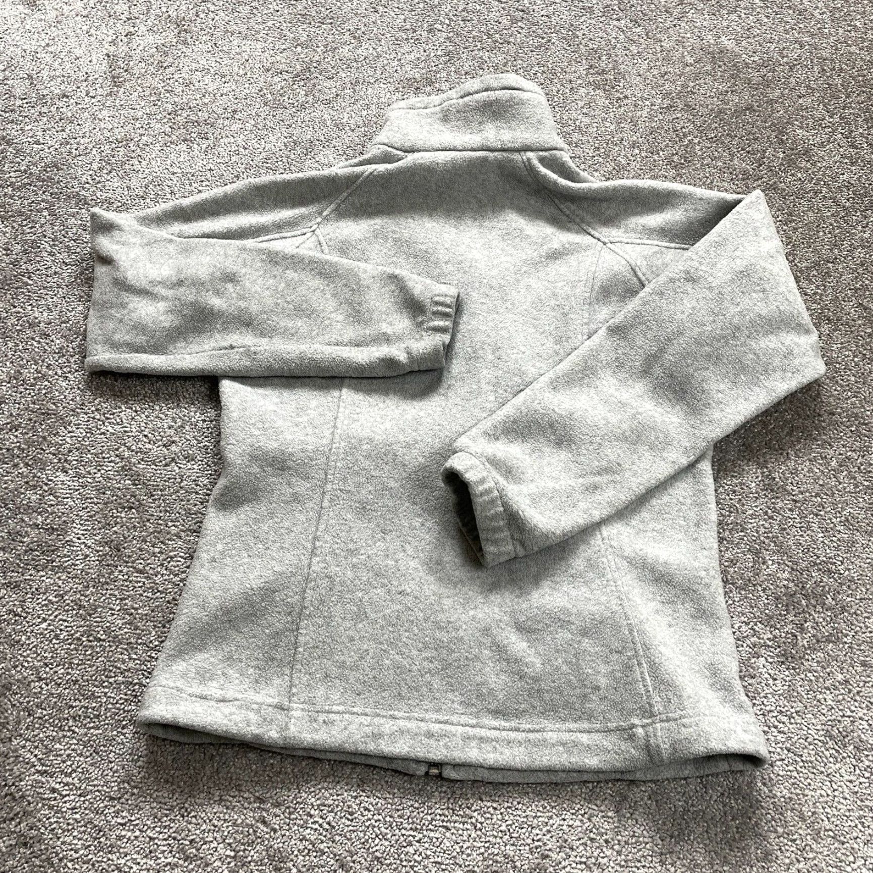 Vintage Columbia Jacket Womens Small Gray Fleece Benton Springs Full Zip Pockets Outdoor Size S / US 4 / IT 40 - 2 Thumbnail