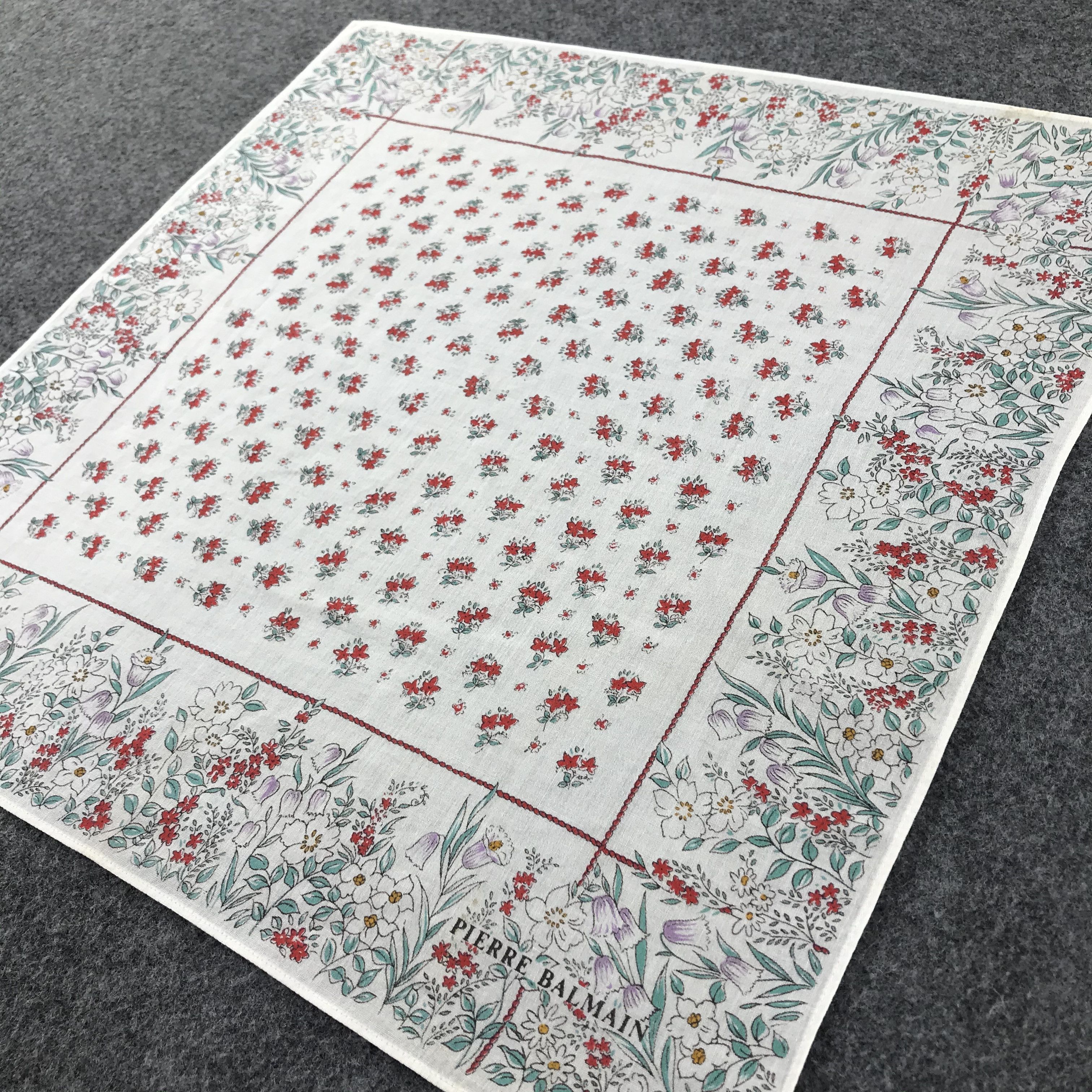 Pierre Balmain Pierre Balmain Handkerchief Neckerchief Bandana H98 Size ONE SIZE - 5 Thumbnail