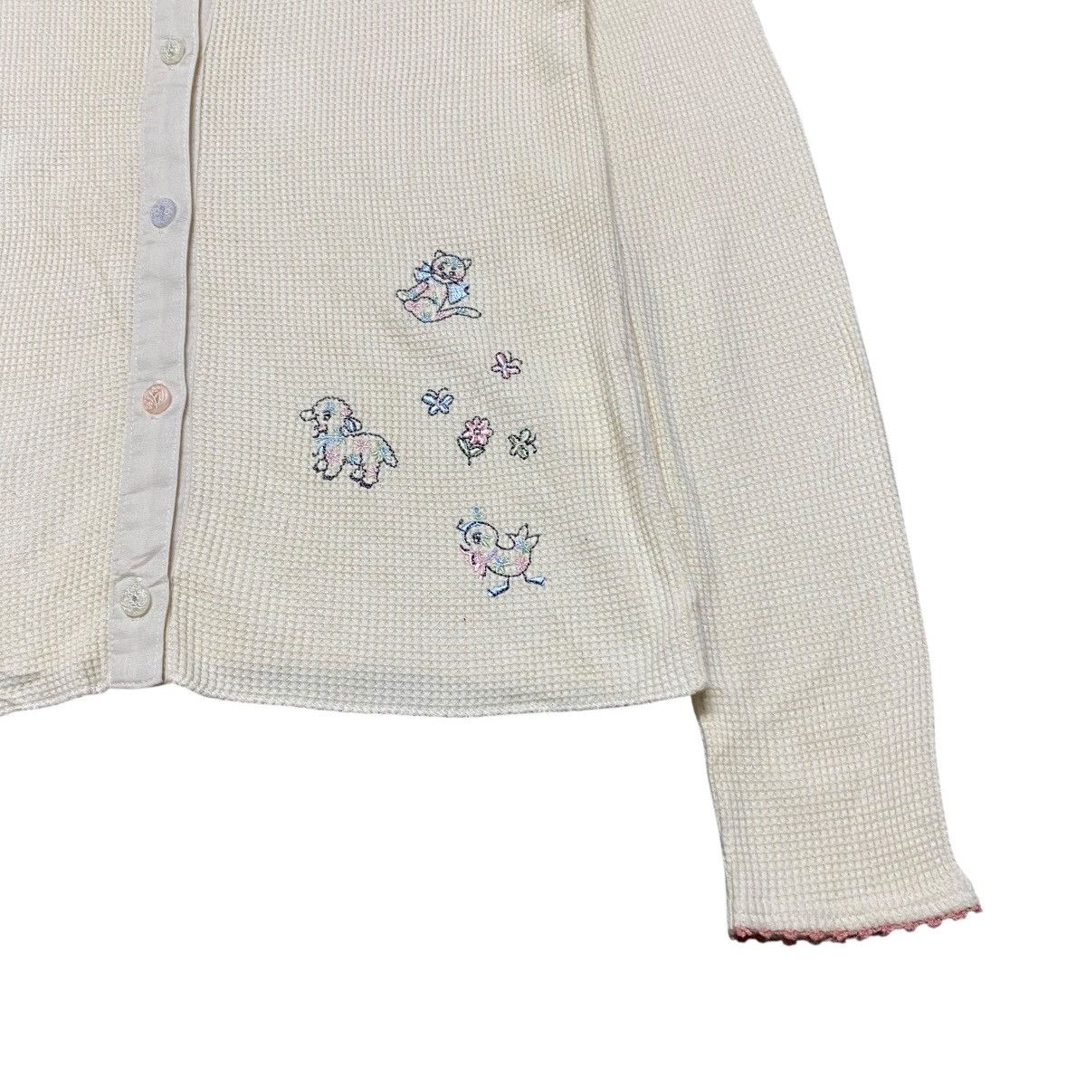 Bape Bapy Waffle Sweater Cardigan Size M / US 6-8 / IT 42-44 - 4 Thumbnail