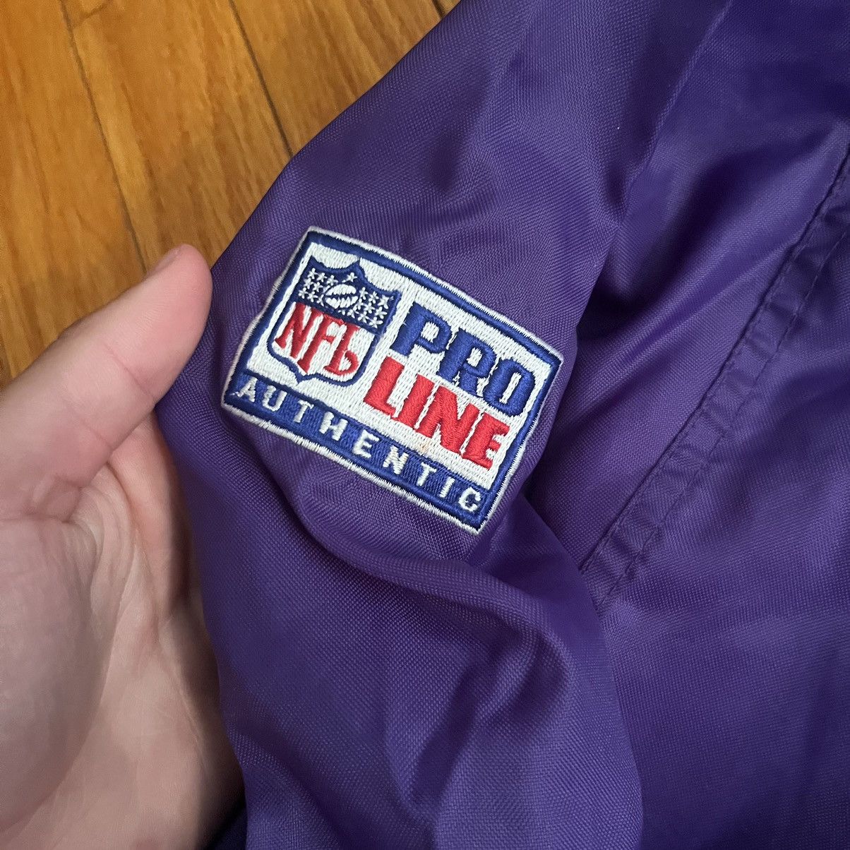 NFL × Pro Player × Vintage VTG Pro Player Vikings Pullover Windbreaker Size US XXL / EU 58 / 5 - 4 Thumbnail