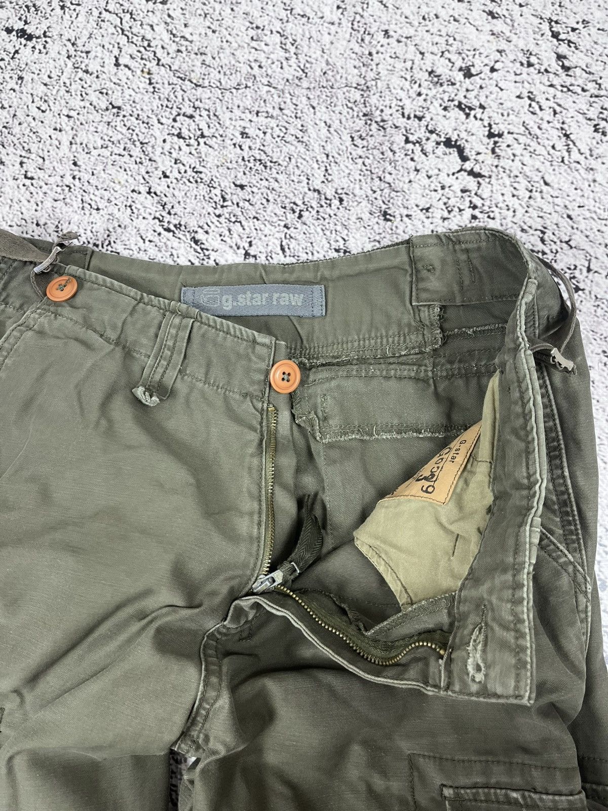 G-Star Vintage Gstar Cargo Pants Y2K Fit Style Size US 32 / EU 48 - 7 Thumbnail