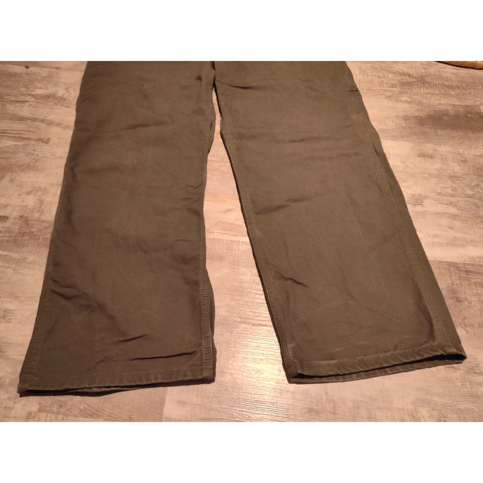 Carhartt Vintage Carhartt B11 MOS Men’s Carpenter Pants 42x32 Green Workwear Duck Canvas Size US 42 / EU 58 - 3 Thumbnail