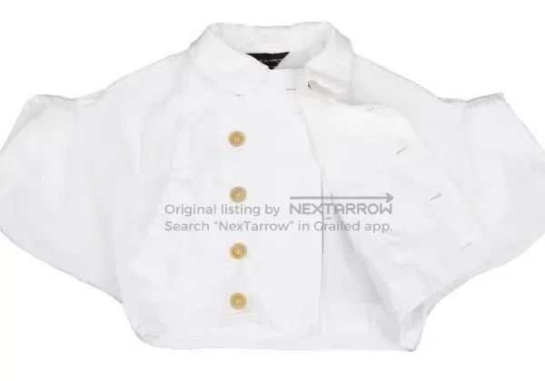 Comme des Garcons Comme des Garcons White vintage double-breasted design top Size M / US 6-8 / IT 42-44 - 4 Thumbnail