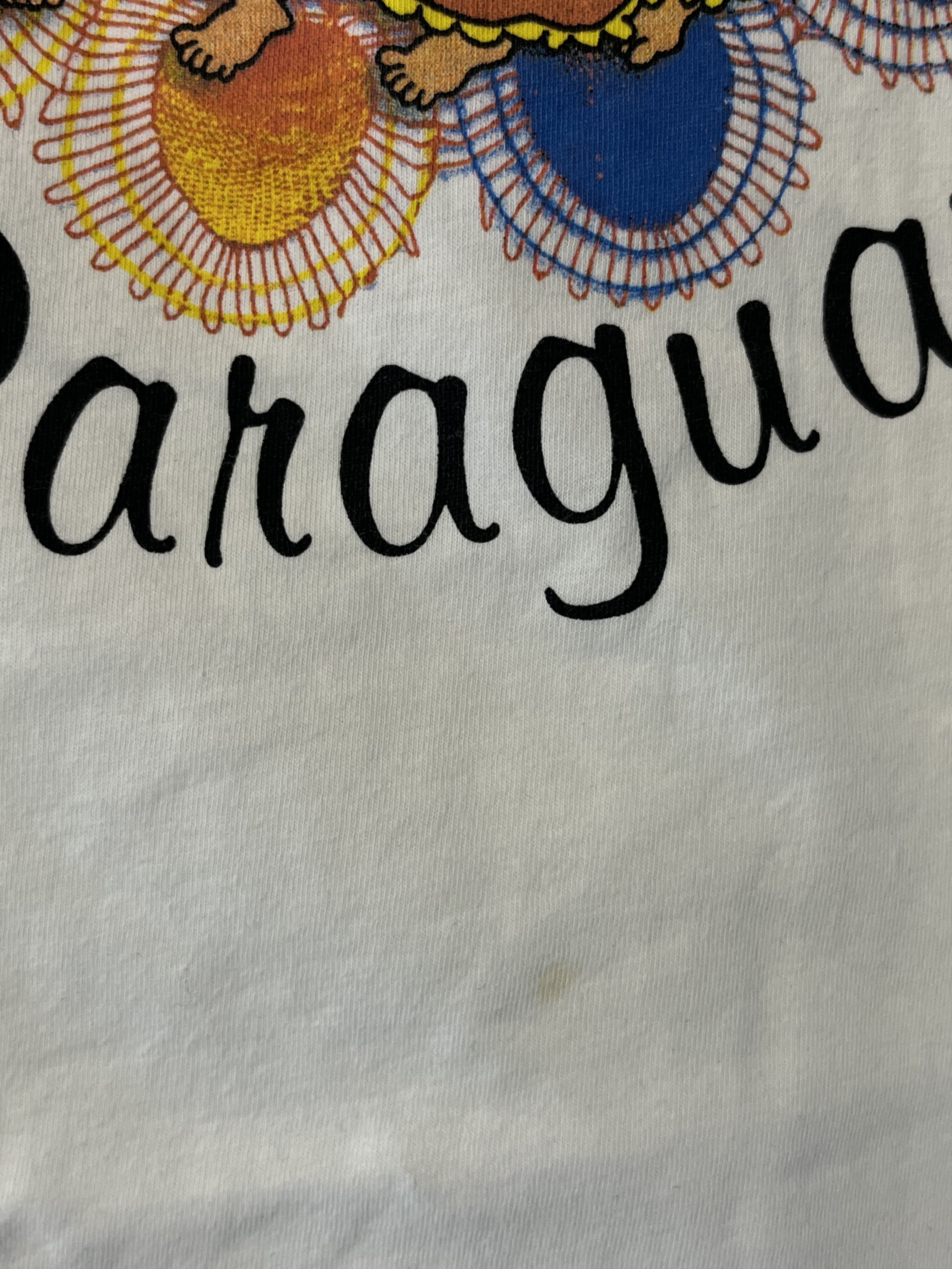 Vintage 90s Paraguay South America Graphics Tee Art Size US M / EU 48-50 / 2 - 5 Thumbnail