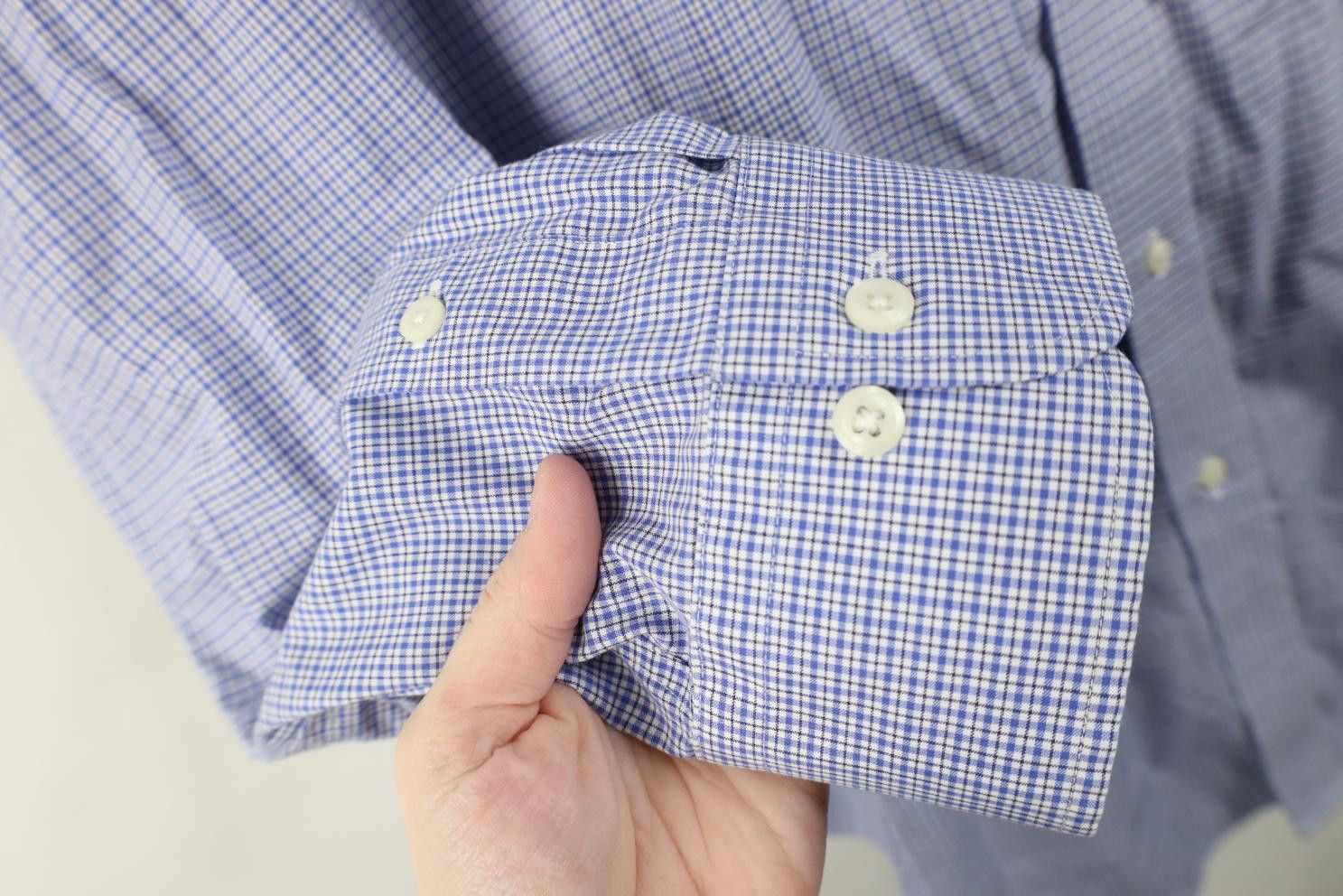 Polo Ralph Lauren Ralph Lauren Fit Non Iron Collared Button Shirt Blue Plaid Size US L / EU 52-54 / 3 - 5 Thumbnail