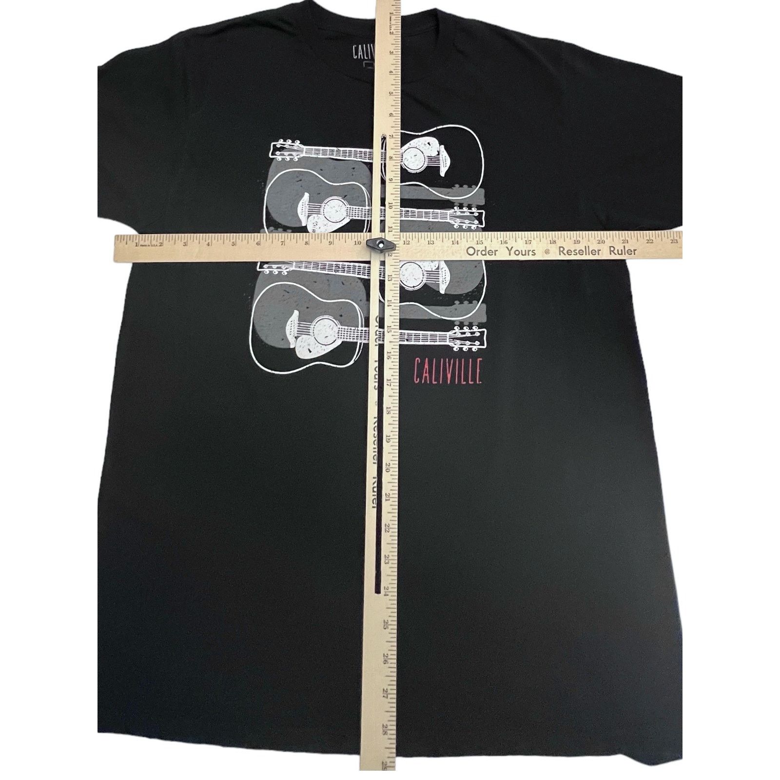 Other Caliville Acoustic Guitars Black T-Shirt Tee Size Large Size US L / EU 52-54 / 3 - 7 Thumbnail