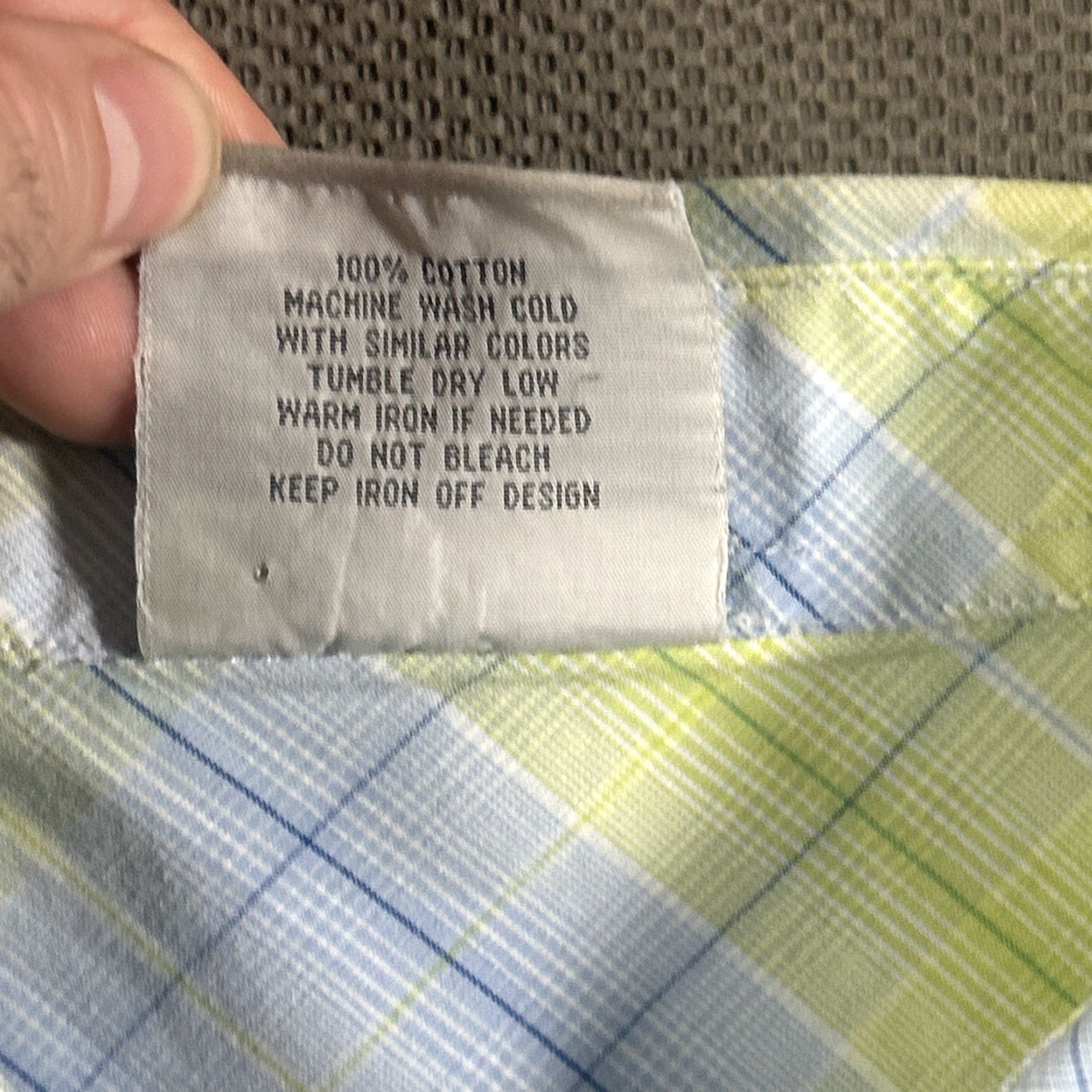 Southpole Southpole Shirt XL Yellow Blue Plaid Short Sleeve Button-Up Men's Casual Size US XL / EU 56 / 4 - 5 Thumbnail