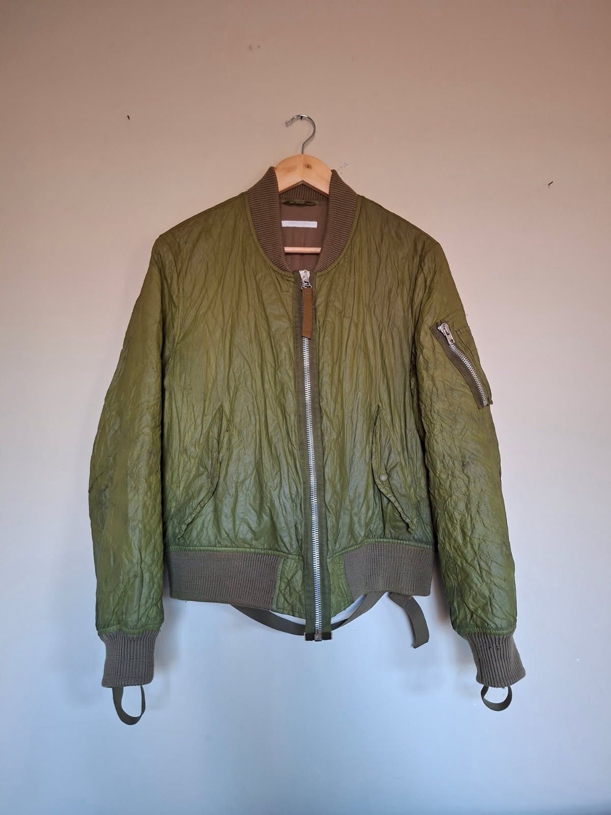 Helmut Lang Autumn/Winter 2003 Metal Nylon Thread Bomber Size US M / EU 48-50 / 2 - 1 Thumbnail