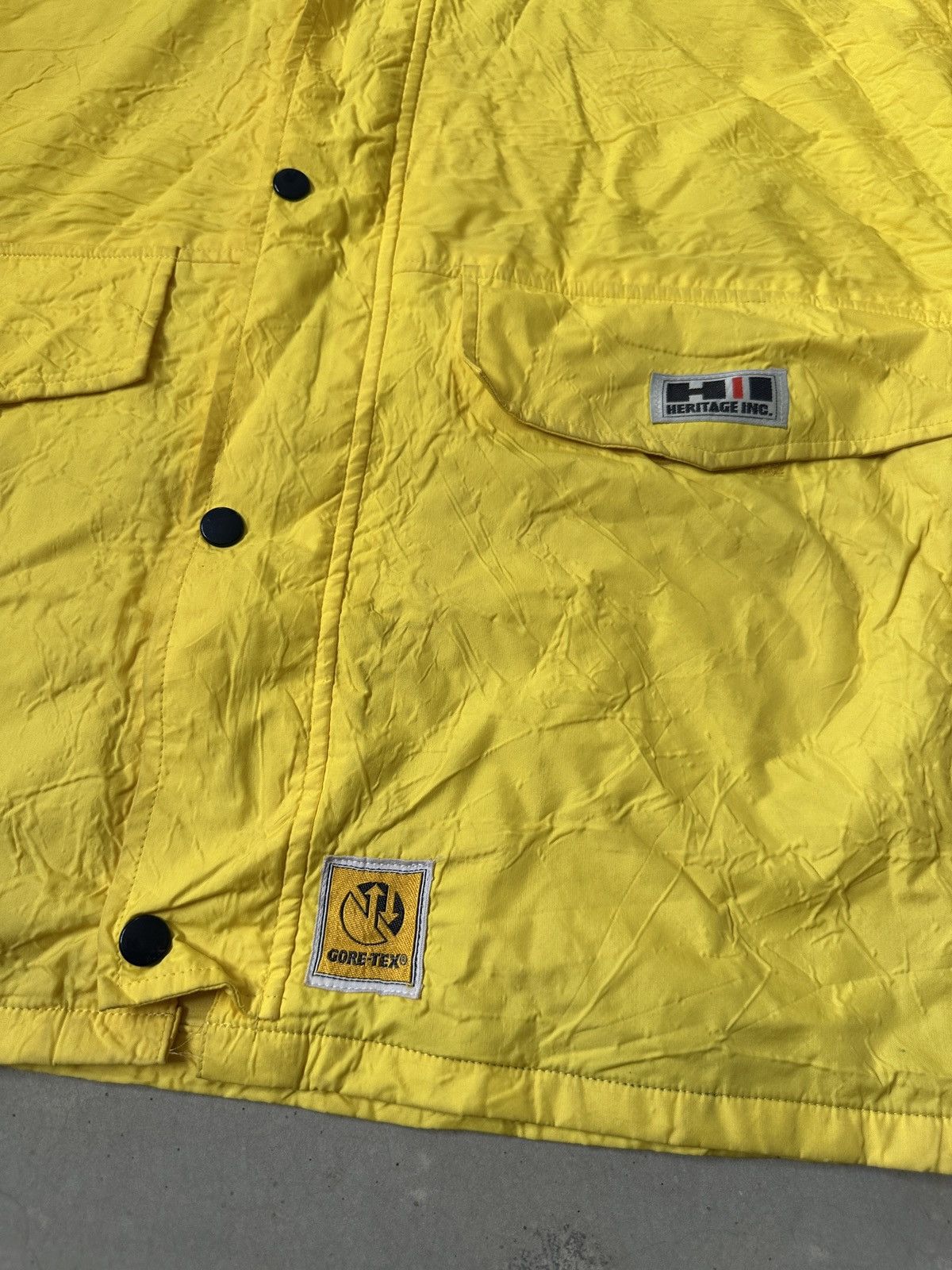 Heritage1981 VINTAGE GORE-TEX HERITAGE INC. WINDBREAKER Size US XL / EU 56 / 4 - 3 Thumbnail