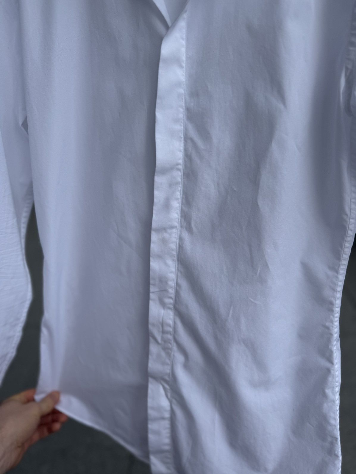 Givenchy Givenchy White Cotton Shirt Size US S / EU 44-46 / 1 - 6 Thumbnail