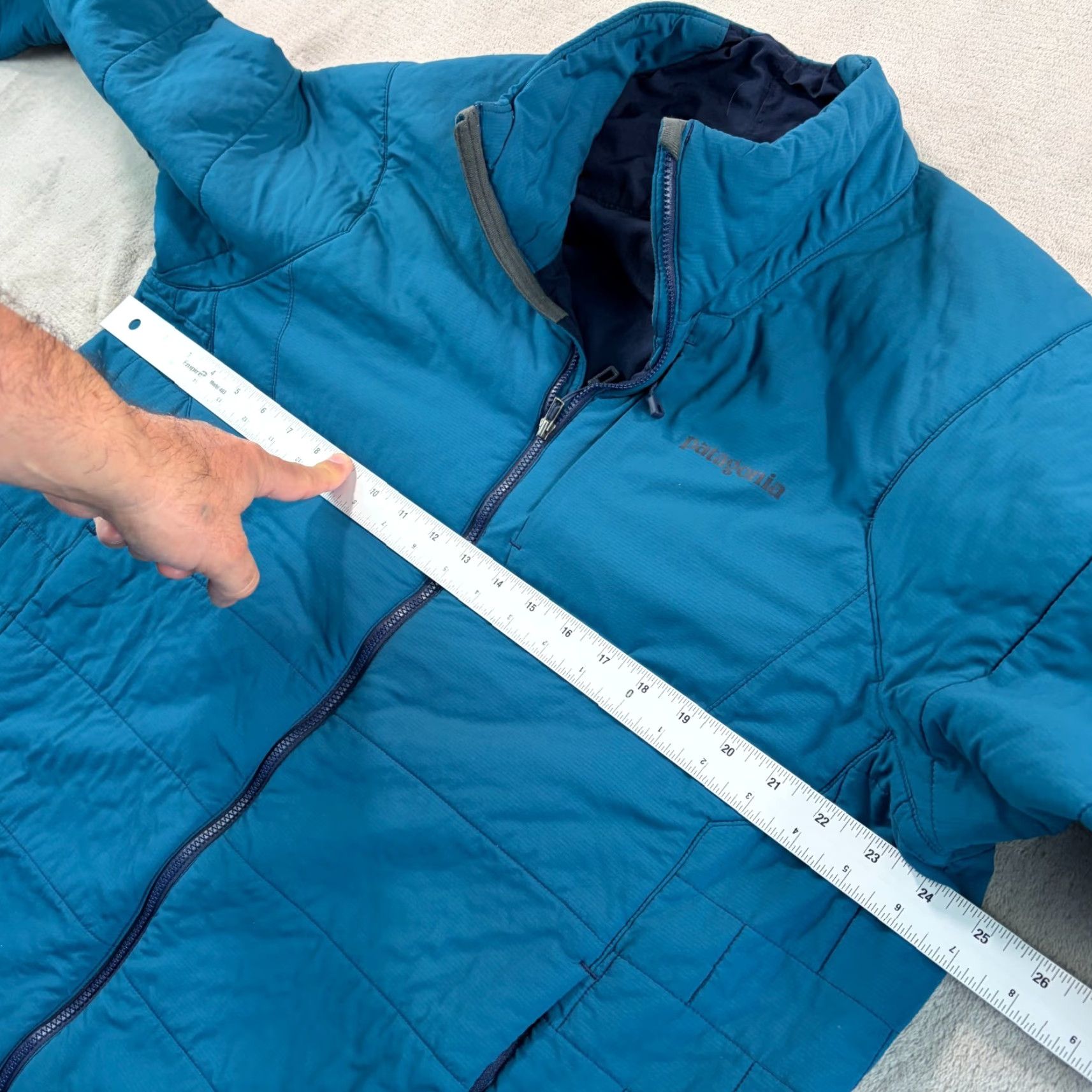 Patagonia Patagonia Nano-Air Jacket Blue Men XL Insulated Full Zip Puffer Jacket, Outdoor, Hiking, Travel, Regular Fit Size US XL / EU 56 / 4 - 7 Thumbnail