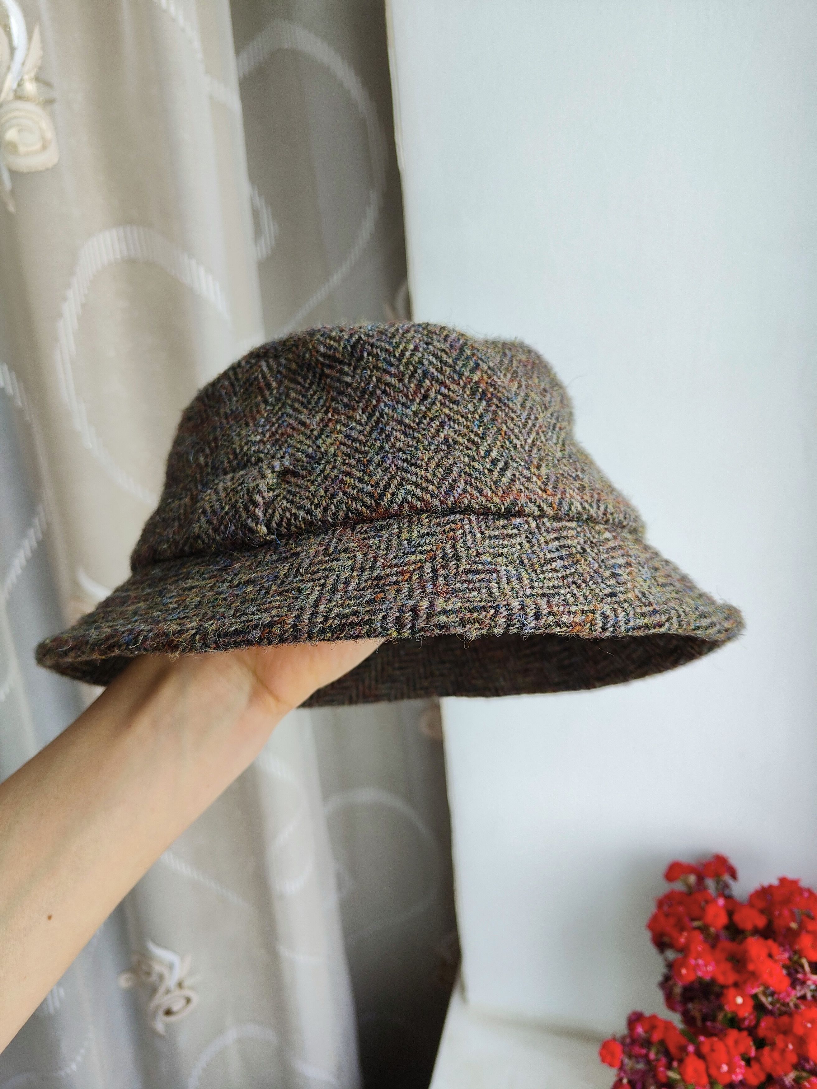 Harris Tweed Harris Tweed Wool Hat Bucket Hat Harris Tweed Failsworth Size ONE SIZE - 1 Thumbnail
