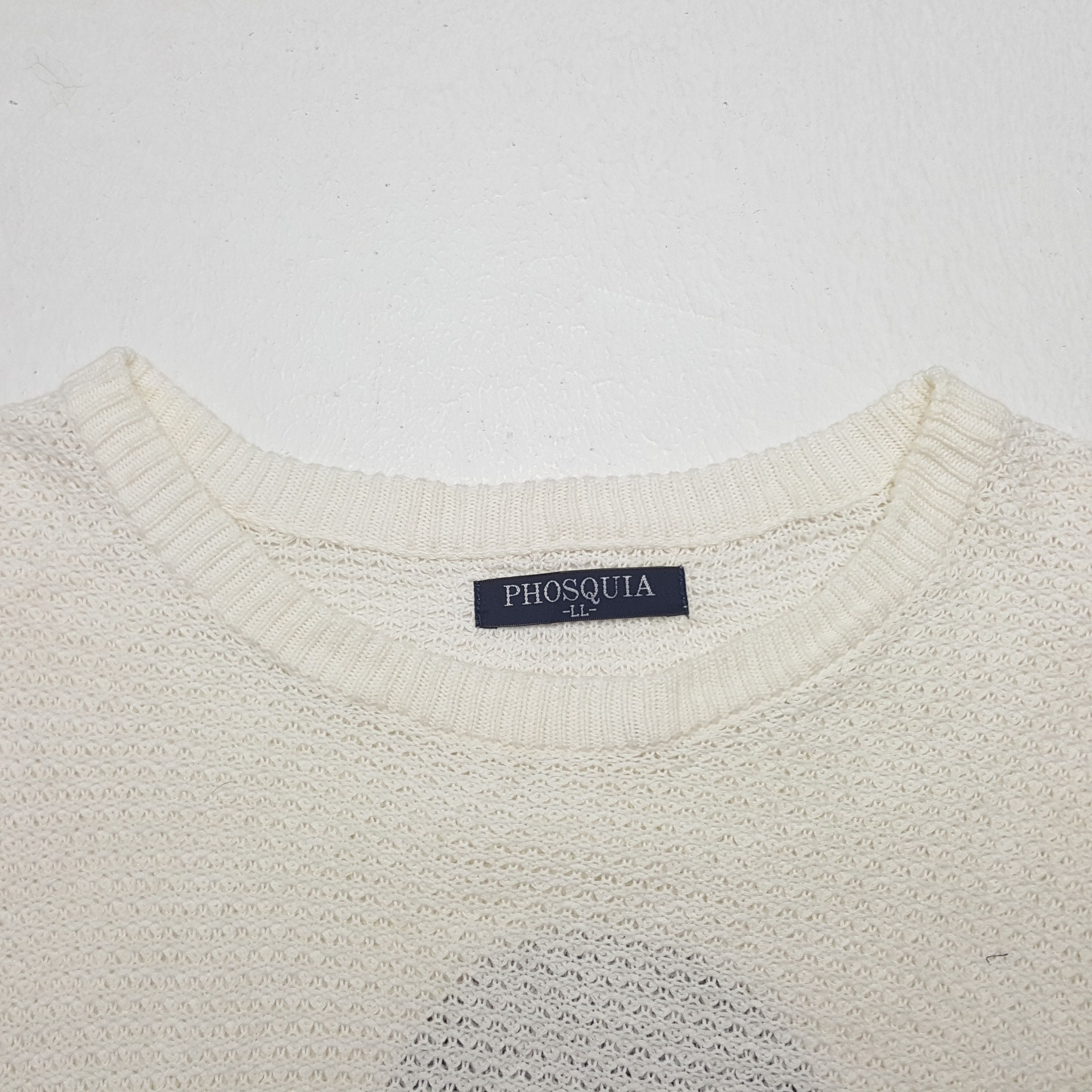 Japanese Brand × Vintage Vintage PHOSQUIA Skull Japanese Punk Custom Logo Knitwear Size US S / EU 44-46 / 1 - 3 Thumbnail