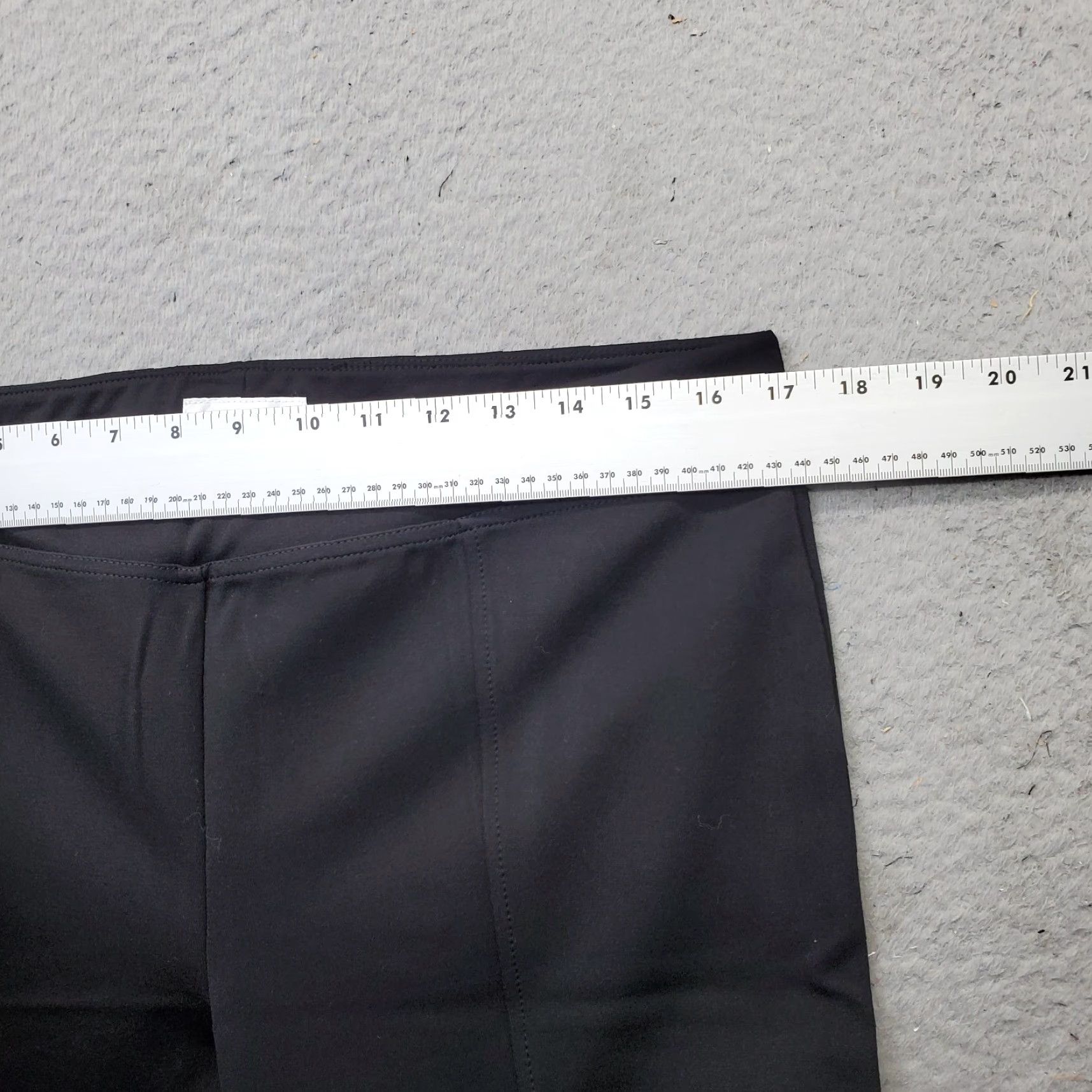 Calvin Klein Calvin Klein Womens Large Black Ankle Pants Regular Fit Stretch Bootcut Pull On Size 36" / US 14 / IT 50 - 7 Thumbnail