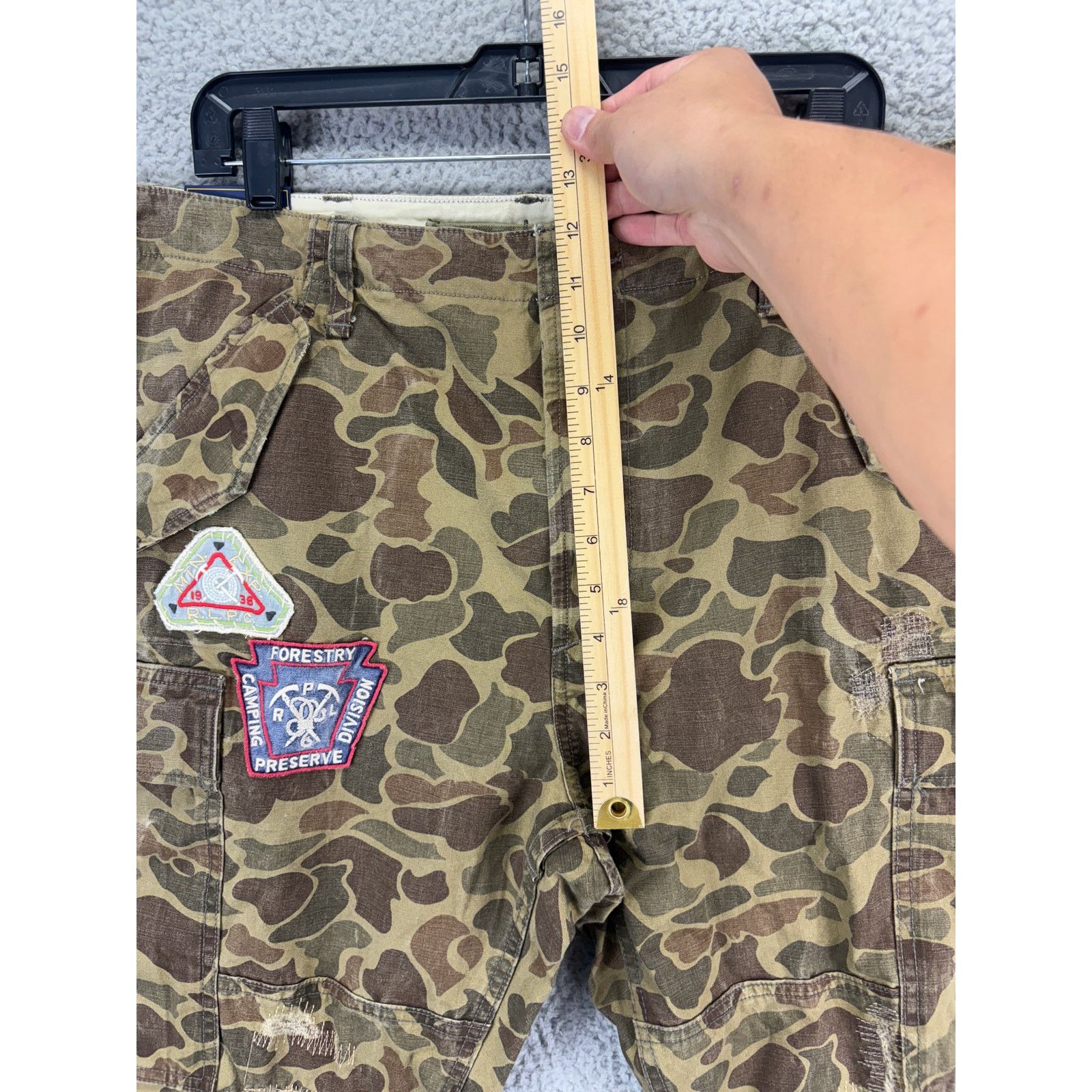 Ralph Lauren Ralph Lauren Polo Camo Utility Cargo Pants Mens 36 x 32 Club Size US 36 / EU 52 - 3 Thumbnail