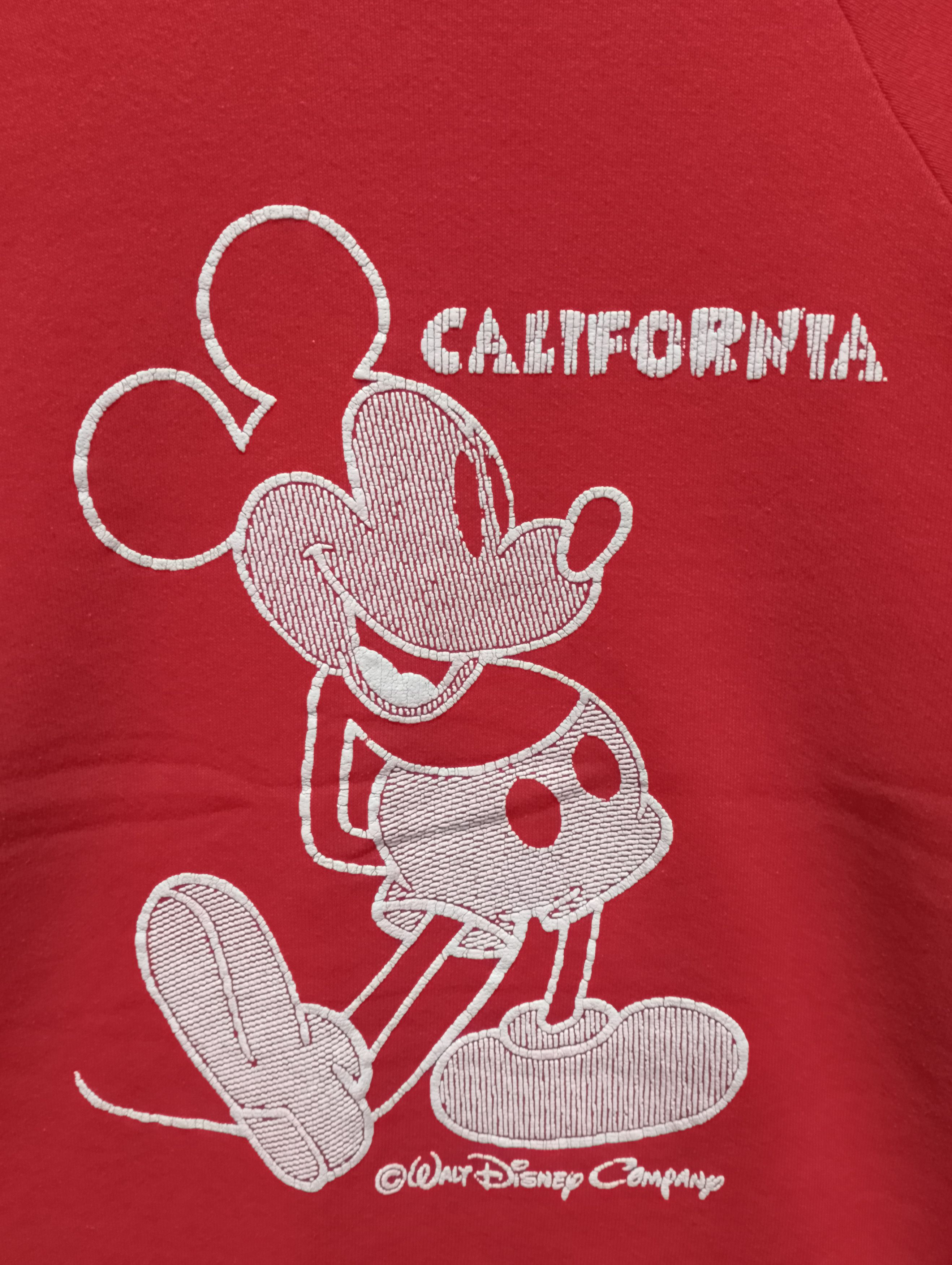 Vintage Vintage Mickey Mouse California Sweatshirt Screen Stars Size US L / EU 52-54 / 3 - 6 Thumbnail
