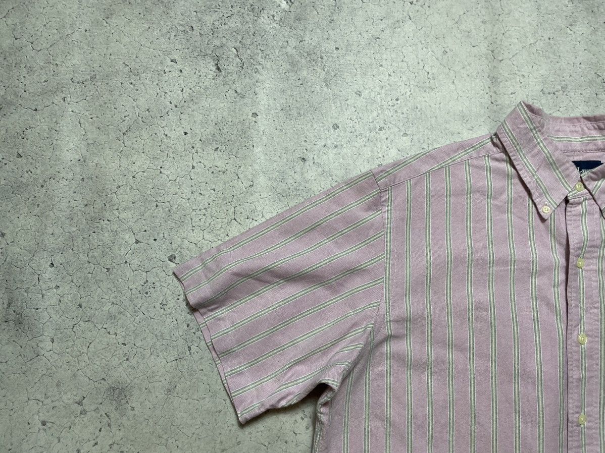 Polo Ralph Lauren × Ralph Lauren × Vintage Polo Ralph Lauren Vintage Button Up Short Sleeve Shirt PRL Size US L / EU 52-54 / 3 - 4 Thumbnail