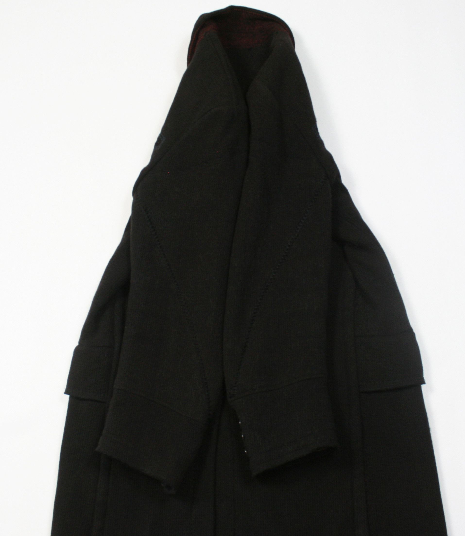 Marithe + Francois Girbaud 00S Wool Double Breasted Overcoat Vintage Size US L / EU 52-54 / 3 - 7 Thumbnail
