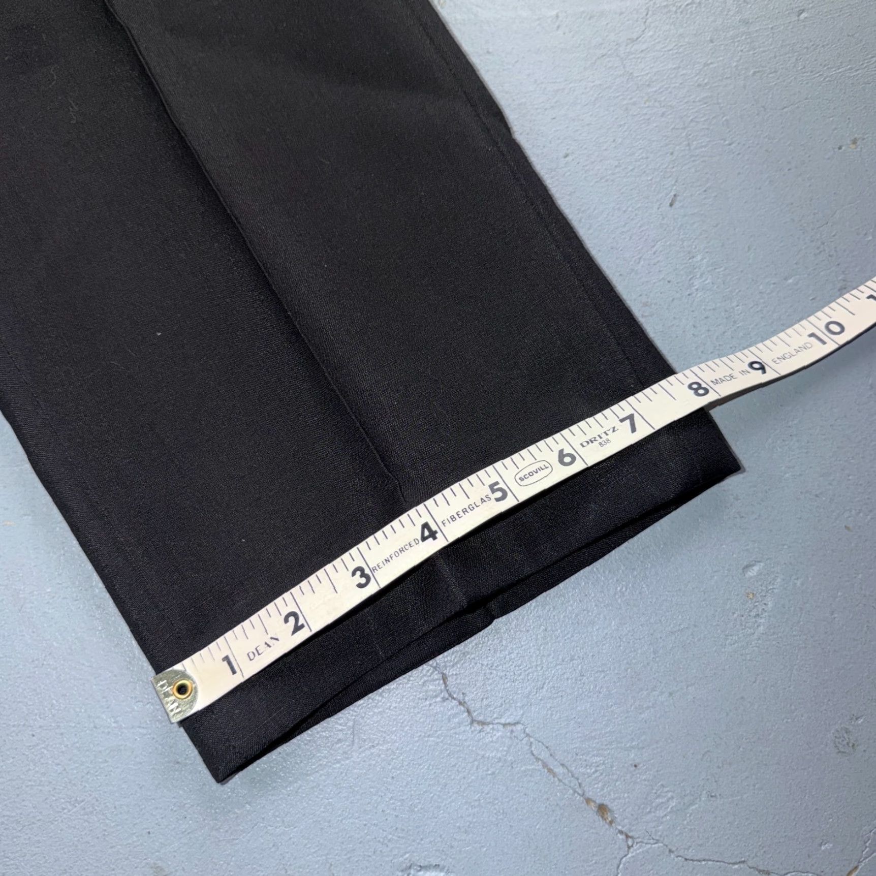 Vintage VTG Avanti Carmine Mens 2 PC Suit Jacket Coat Pants 40 Black Rockabilly 1960s 1960s Gab Poly West Gab? Size 40R - 3 Thumbnail