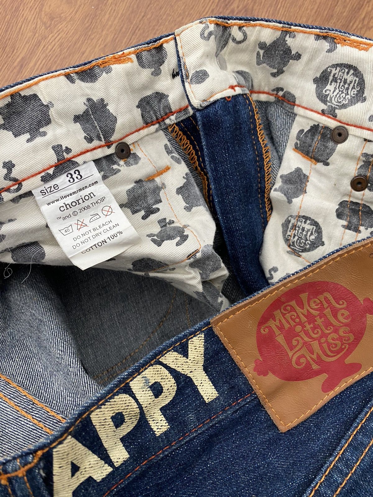 20471120 × Japanese Brand Mr Happy six pocket jeans Size US 32 / EU 48 - 4 Thumbnail