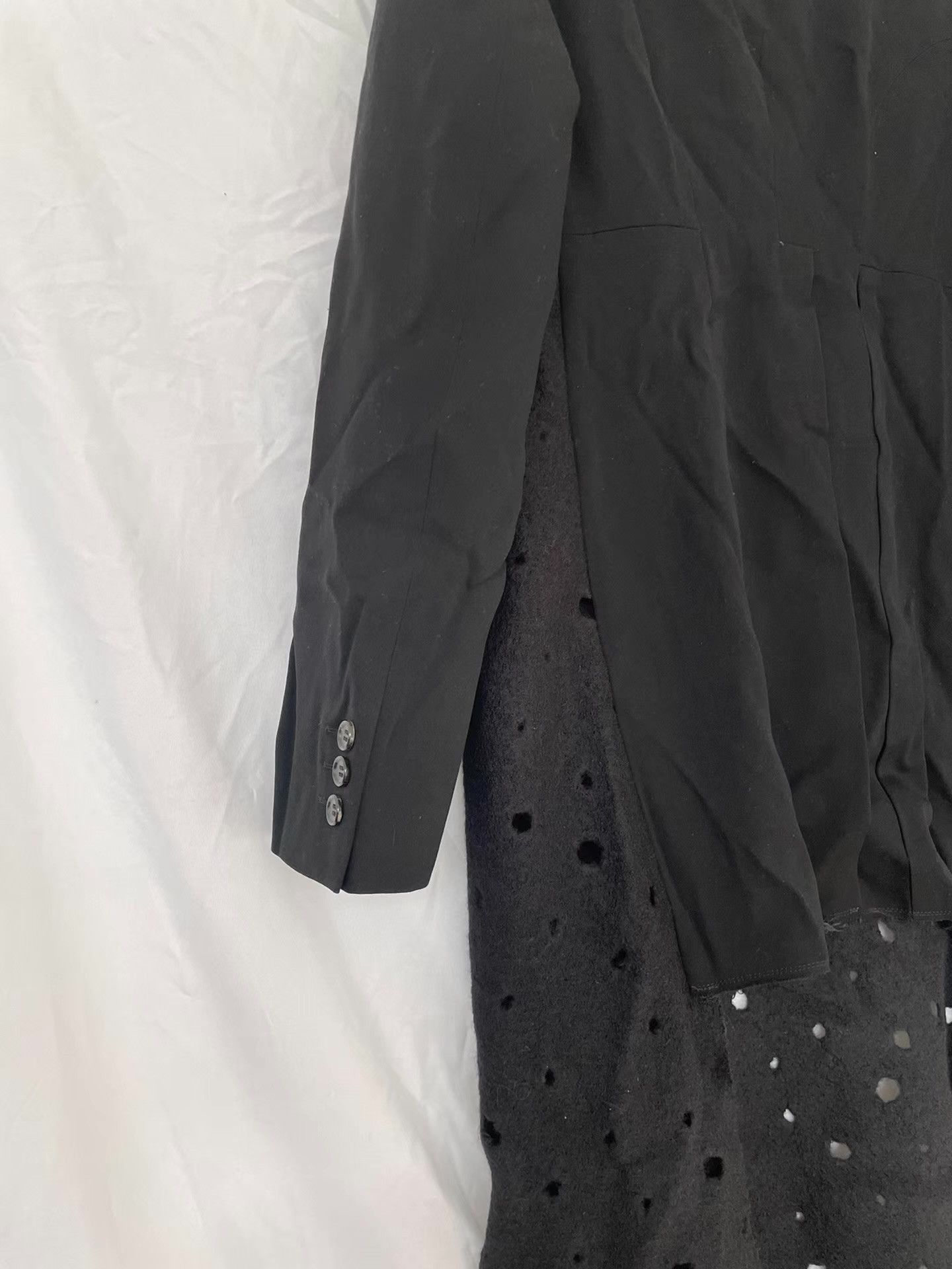 Comme des Garcons Comme des Garçons Homme Plus 19FW Deconstructed Sweater Ｑ21 Size S / US 4 / IT 40 - 3 Thumbnail