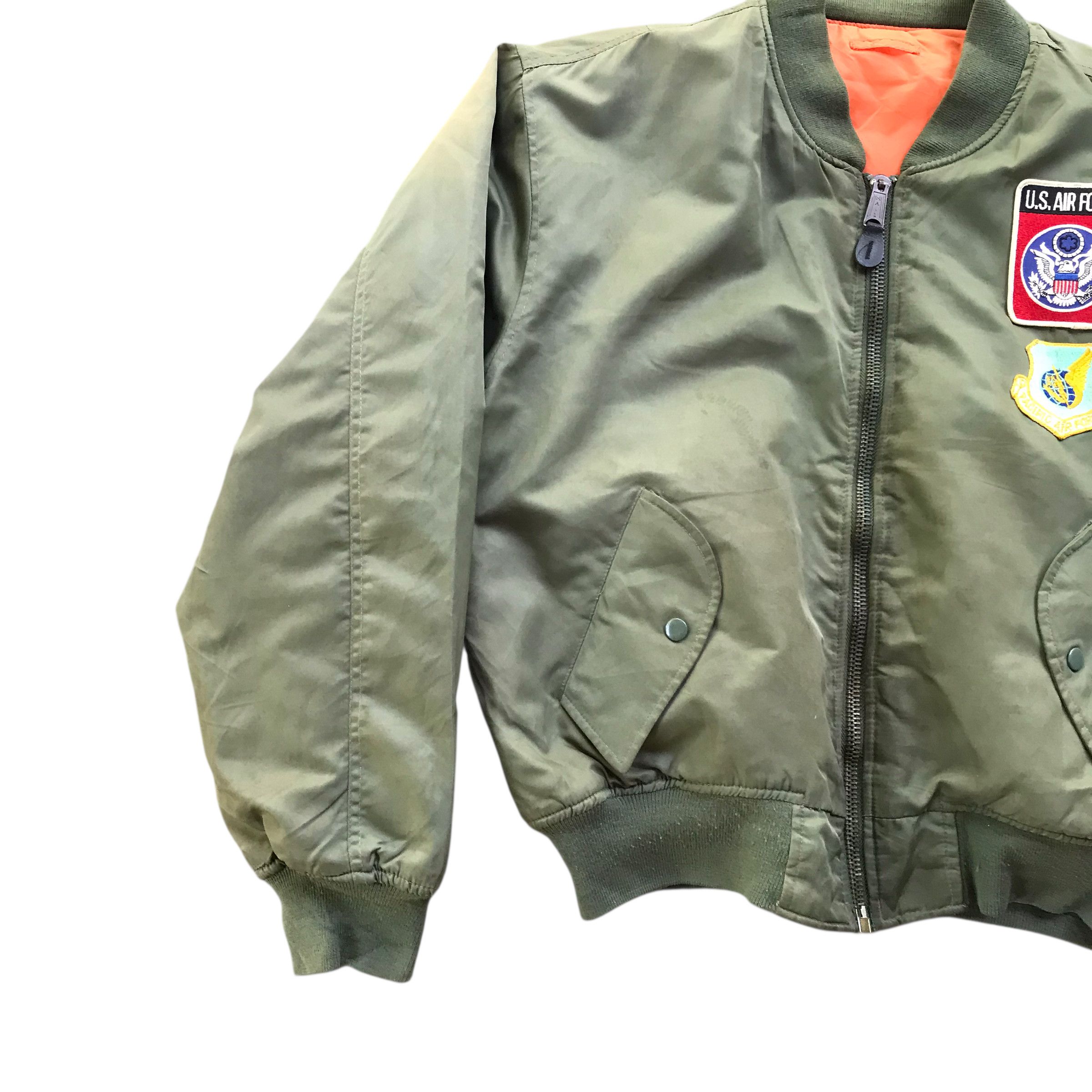 Avirex Rare Vintage Us Air Force Ma1 Bomber Jacket / Large size Size US L / EU 52-54 / 3 - 6 Thumbnail